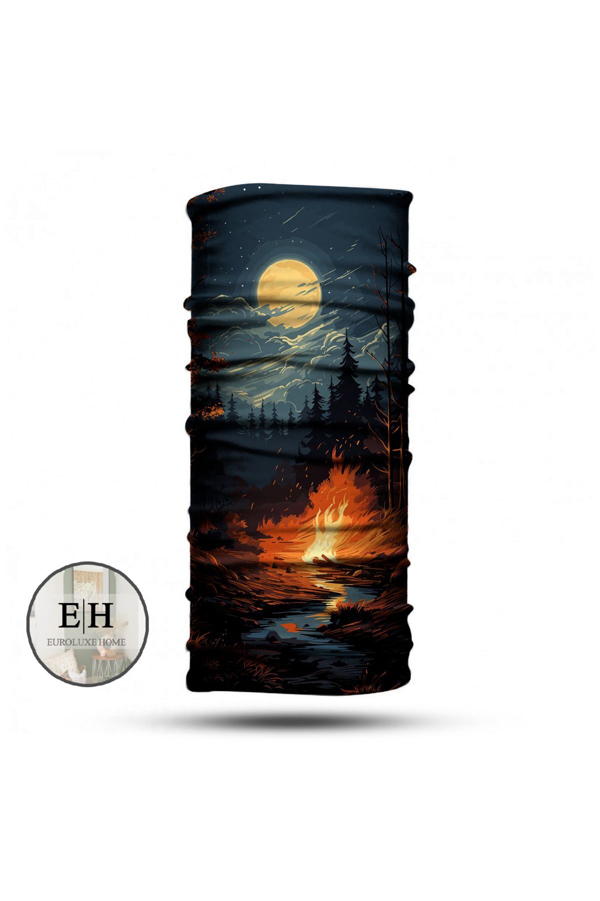 EUROLUXE Motorcu Boyunlugu Unisex Outdoor Bandana Motosiklet Bandana Boyunluk Baff Kadın Erkek Bandana