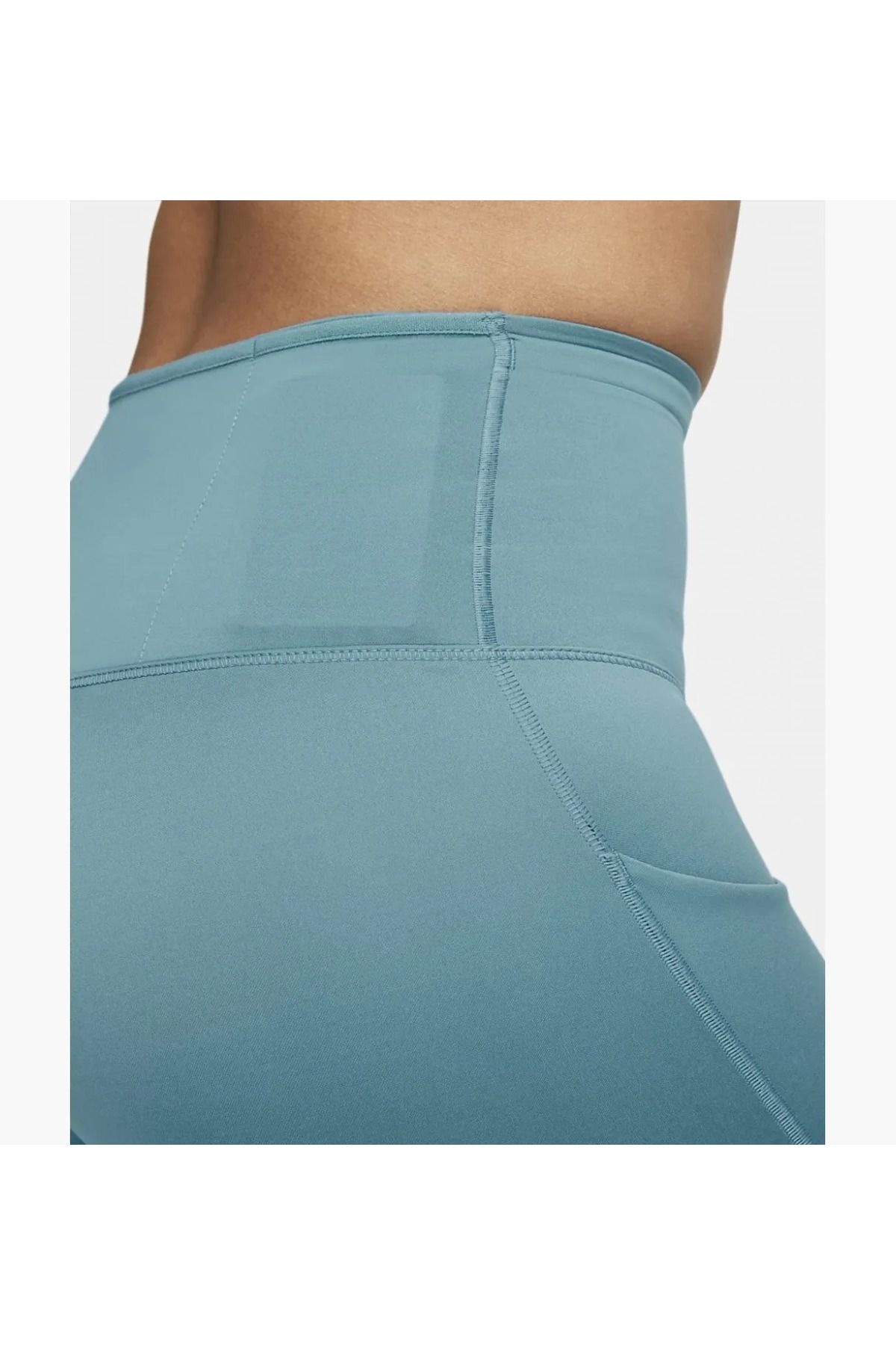 Nike-High Waisted Full Length Women's Leggings with Pockets - Stretchy Supported Style Sports 7