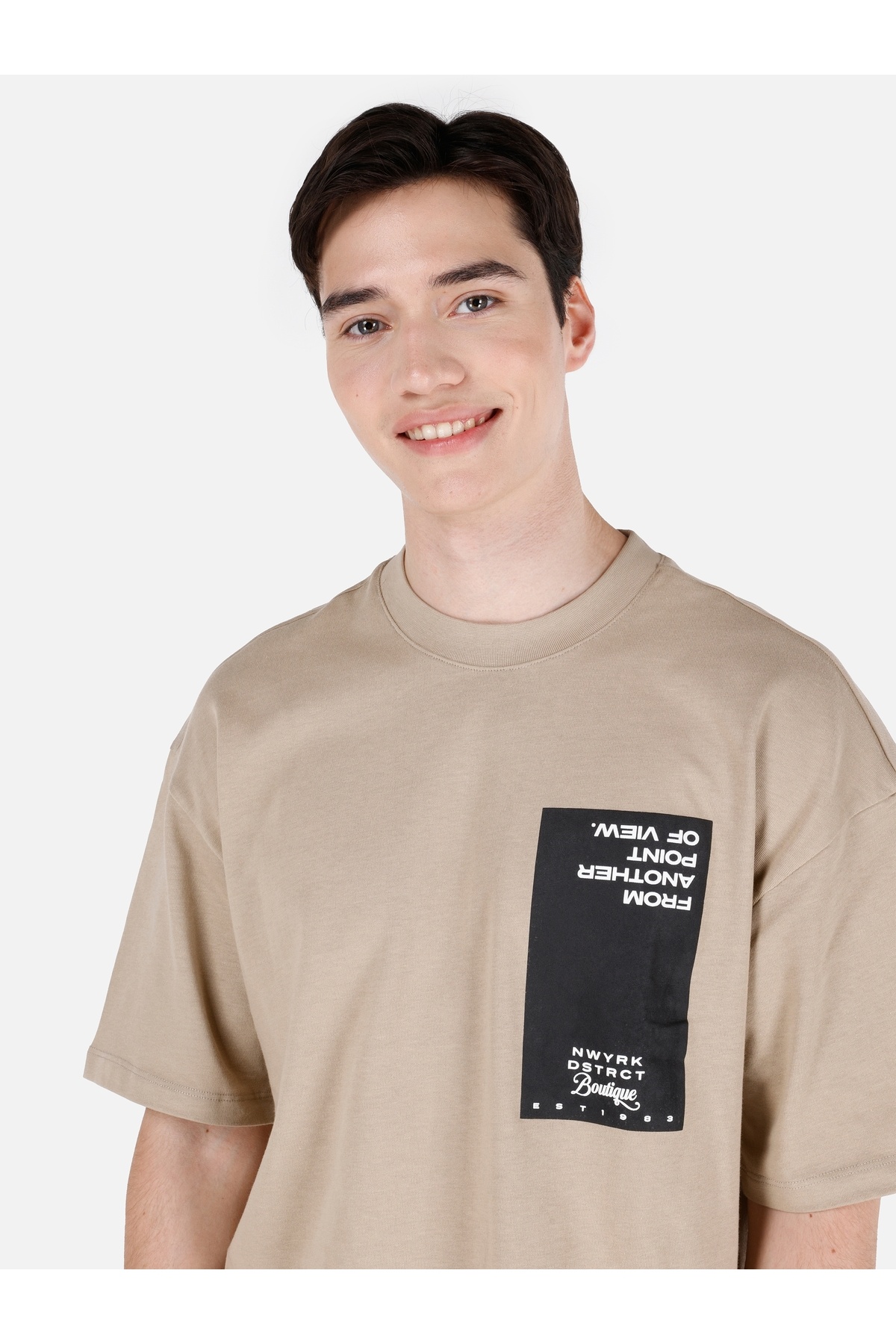 تی شرت مردانه کولینز | .CL1063699_Q1.V1_BEI Colin’s - Image 4