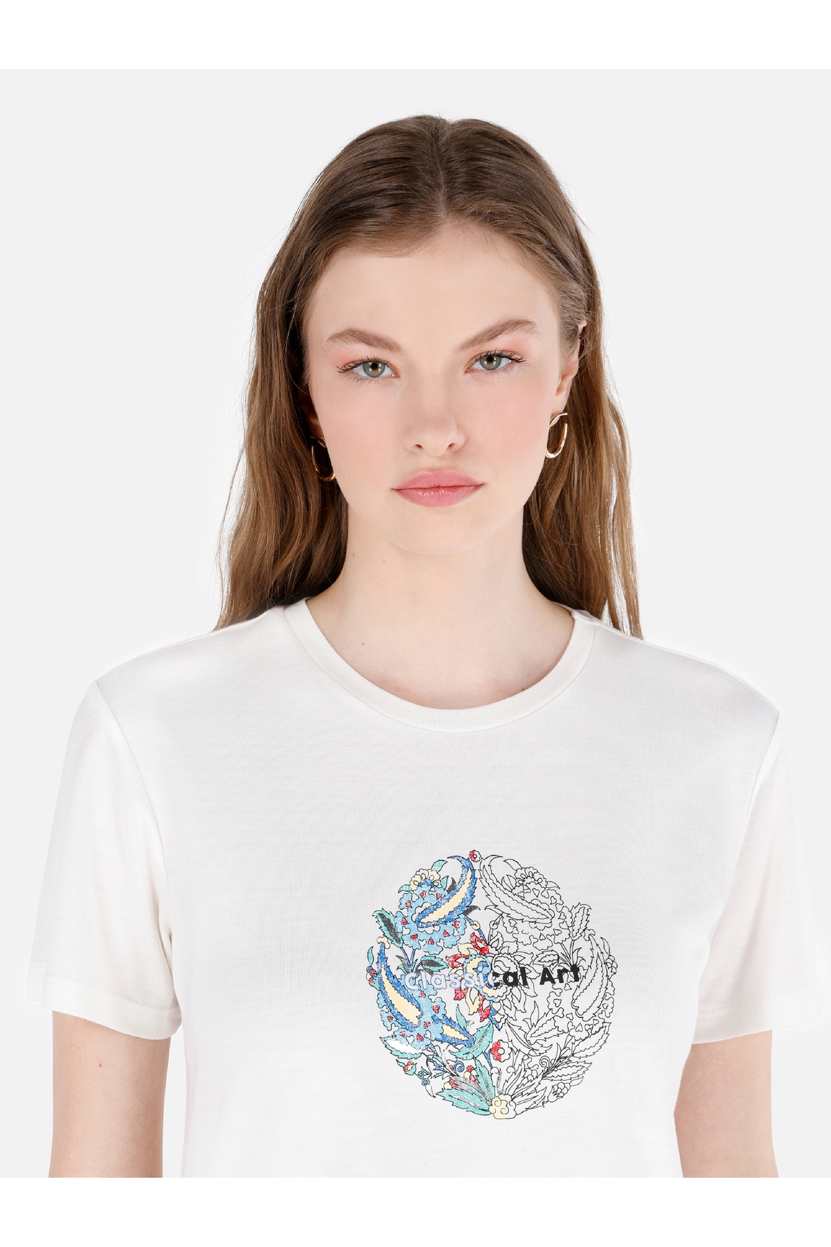 تی شرت زنانه کولینز | .CL1066582_Q1.V1_WHT Colin’s - Image 4