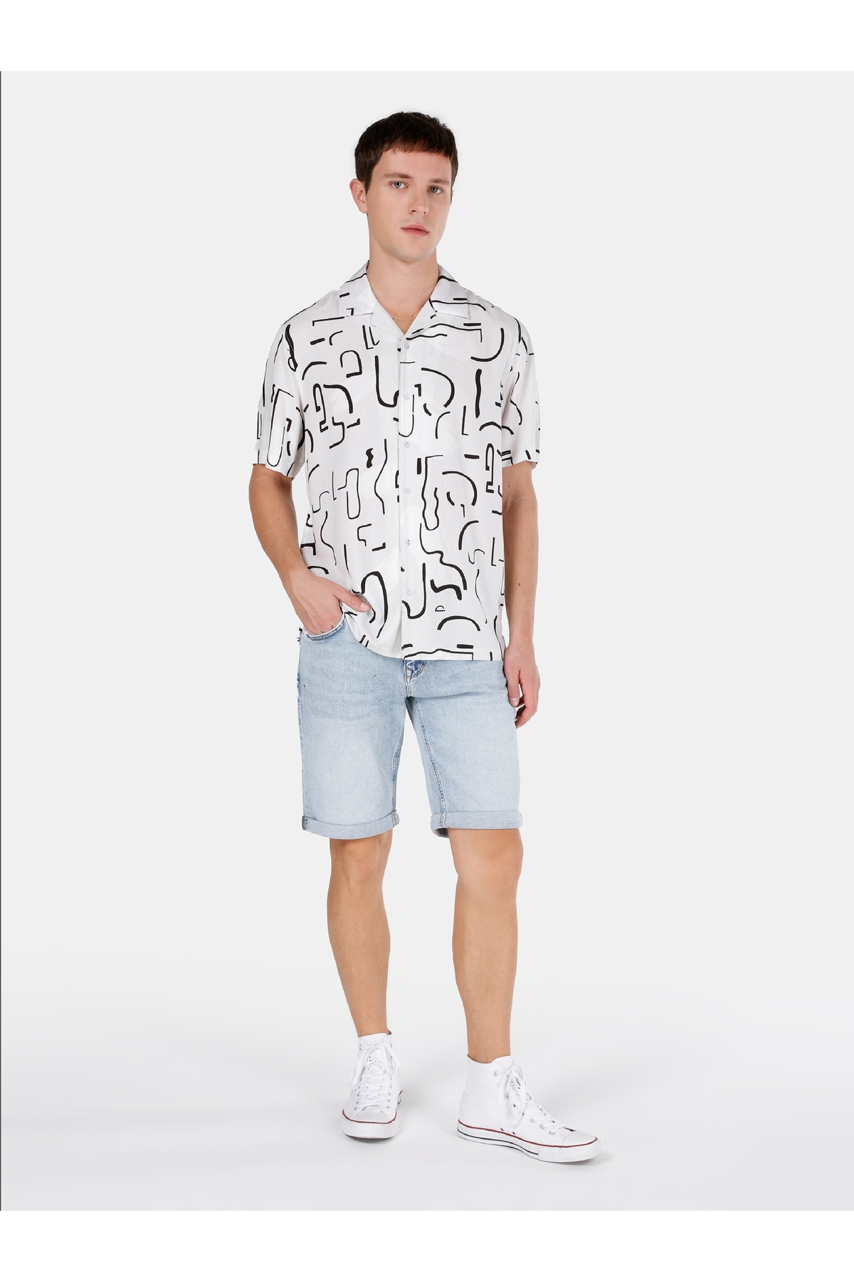 پیراهن مردانه کولینز | .CL1068114_Q1.V1_BEI Colin’s - Image 3