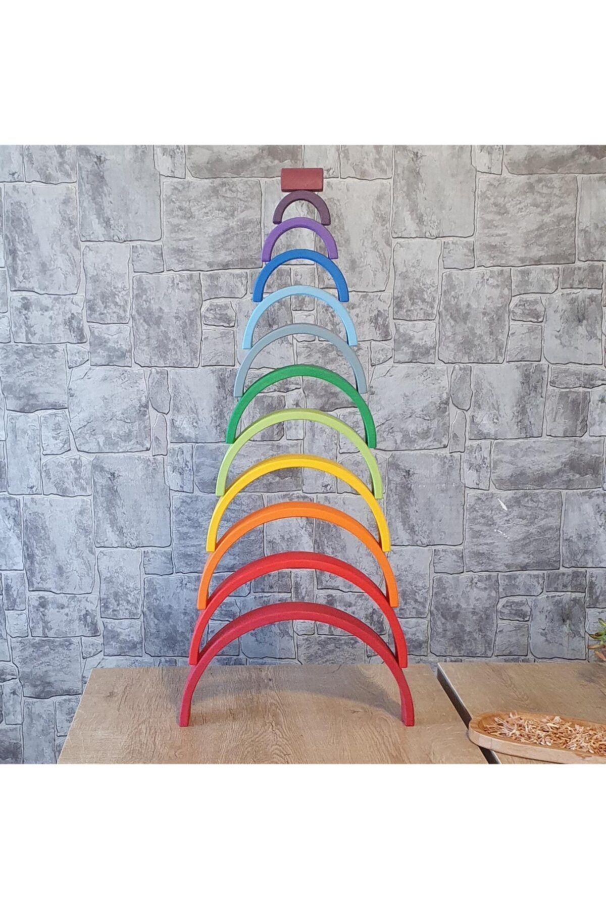 kırtkırt ahşap KirtKirt Ahsap | Waldorf Gokkusagi | 12'li | 0-6 Yas | 29 cm fotoğrafı 5 (önizleme)