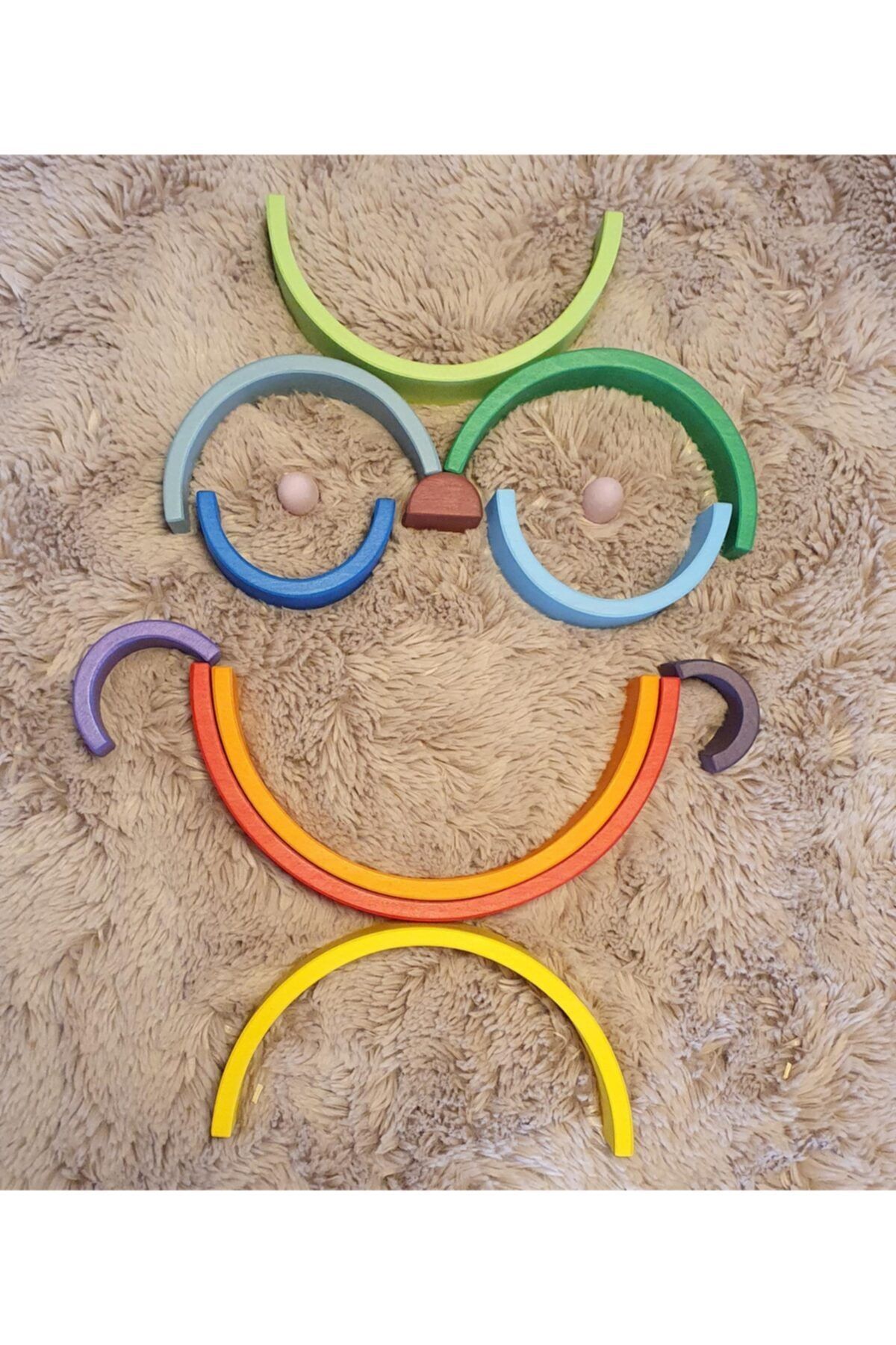 kırtkırt ahşap KirtKirt Ahsap | Waldorf Gokkusagi | 12'li | 0-6 Yas | 29 cm fotoğrafı 7 (önizleme)