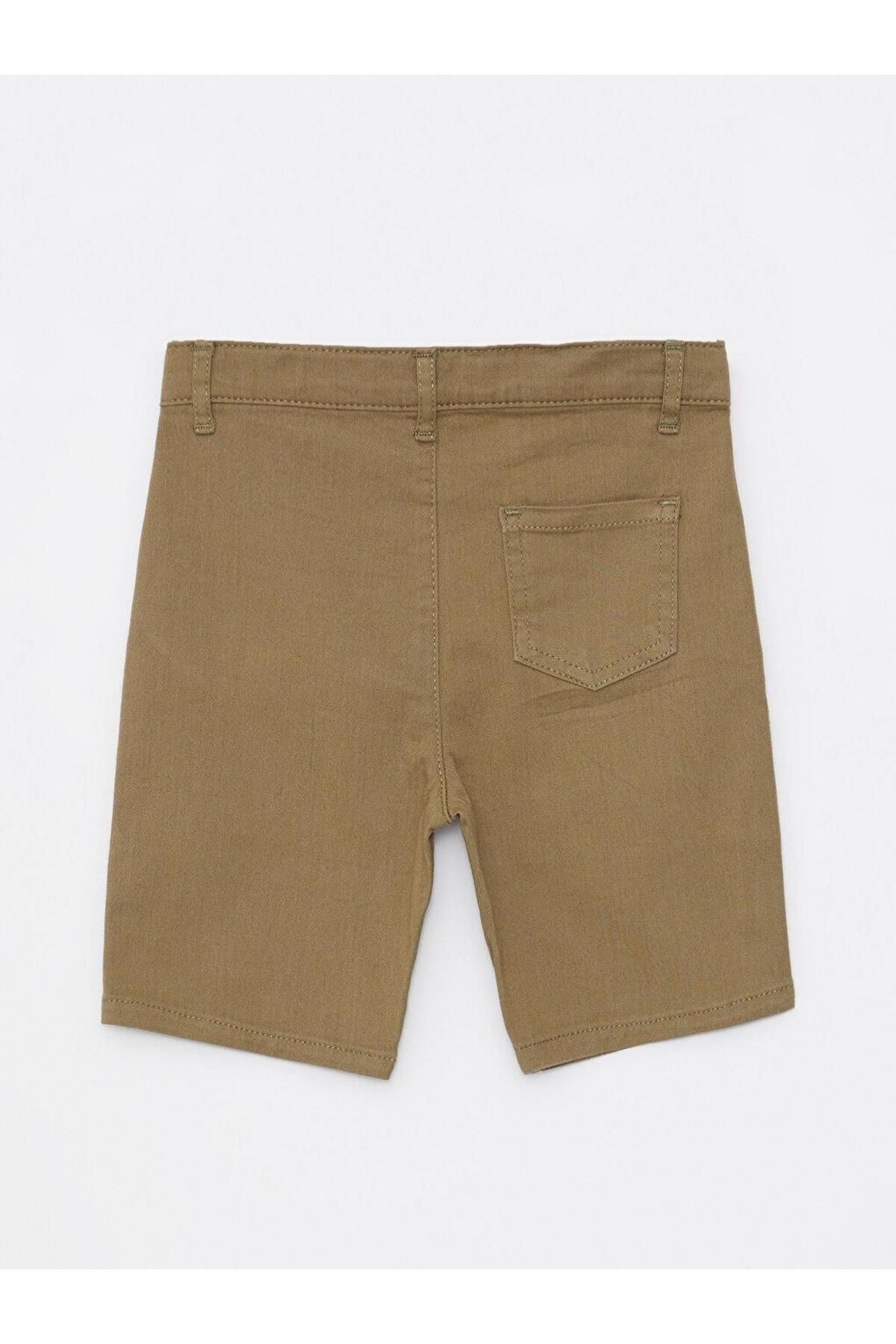 شلوارک گاباردین نوزاد پسرانه پایه LCW LC Waikiki