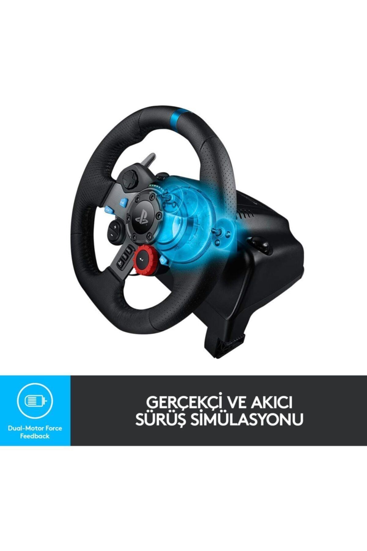 G29 Yarış Direksiyonu Driving Force Ps5/ps4/ps3/pc Uyumlu 3