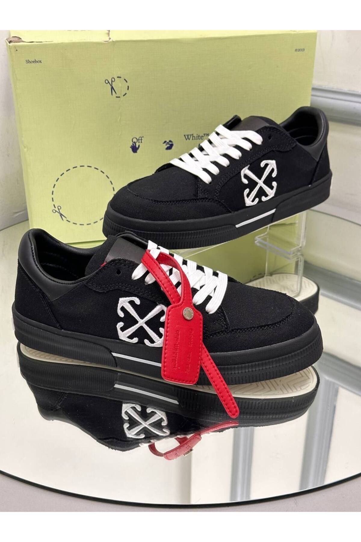 Valerie Off White New Low Vulcanized Black Sneaker Fiyat Yorumlar Trendyol
