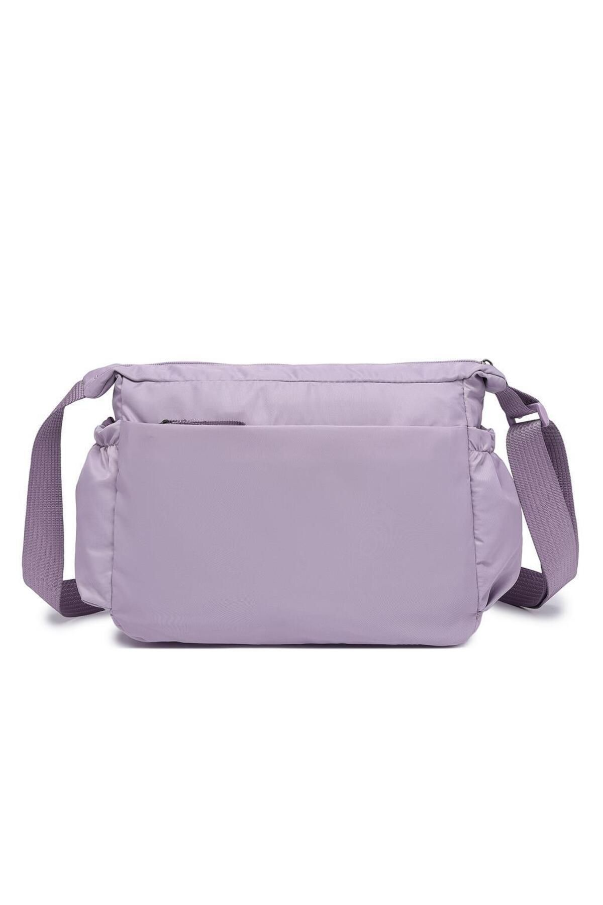 Smart Bags Yumuşak Kumaş Askılı Postacı Kadın Çantası - Lila