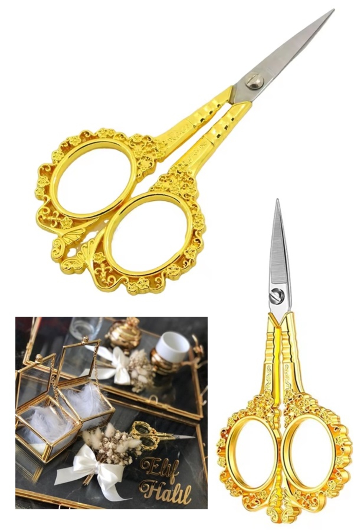 Xolo Söz Nişan Nikah Özel Gün Davet Açılış Kurdele Kesme Makasları