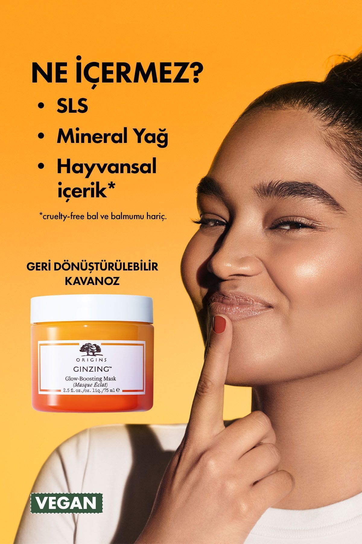 ماسک صورت ™ تقویت کننده درخشش 75ML Origins