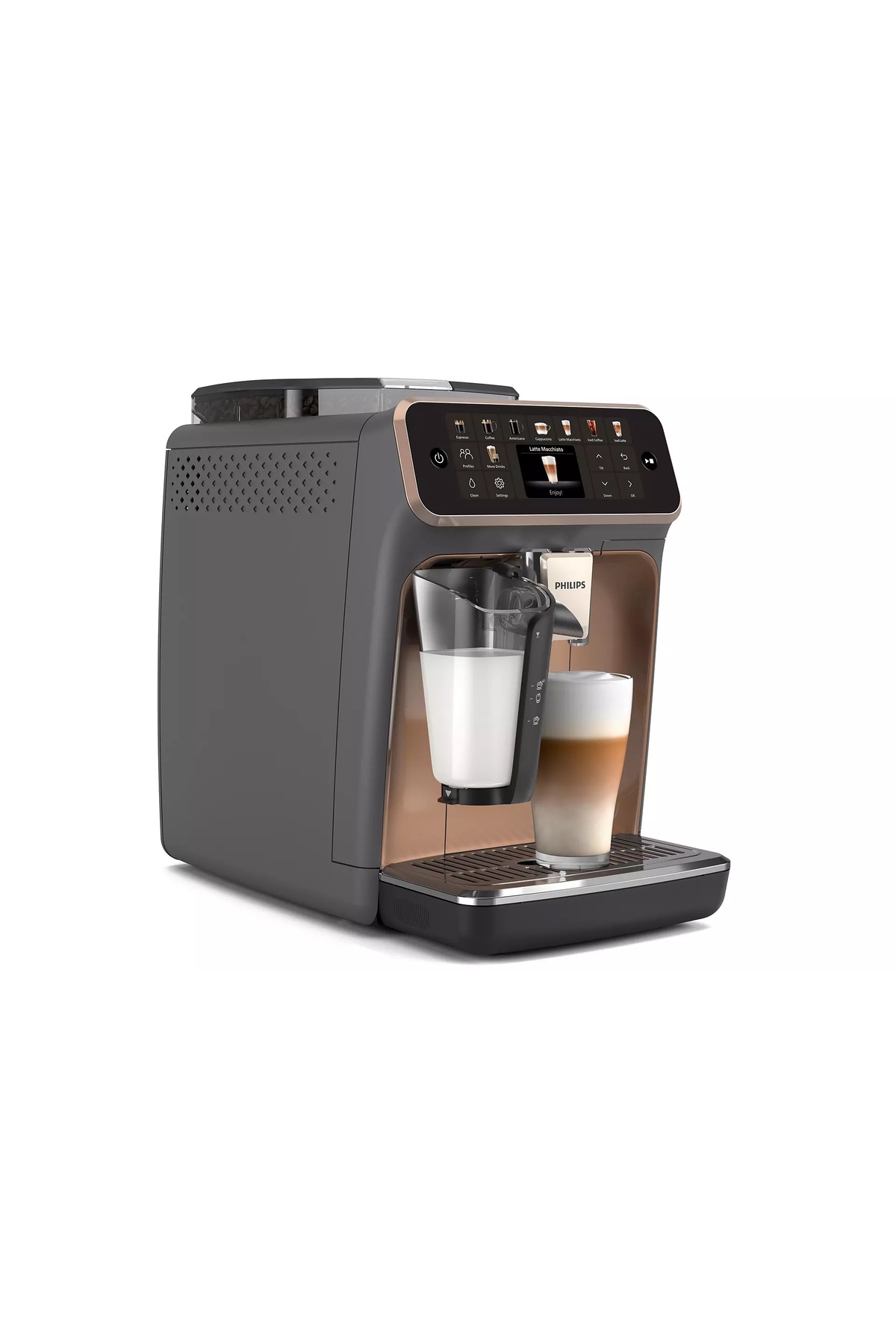 5000 Yeni Seri Tam Otomatik Espresso Makinesi 20 Farklı Kahve 5