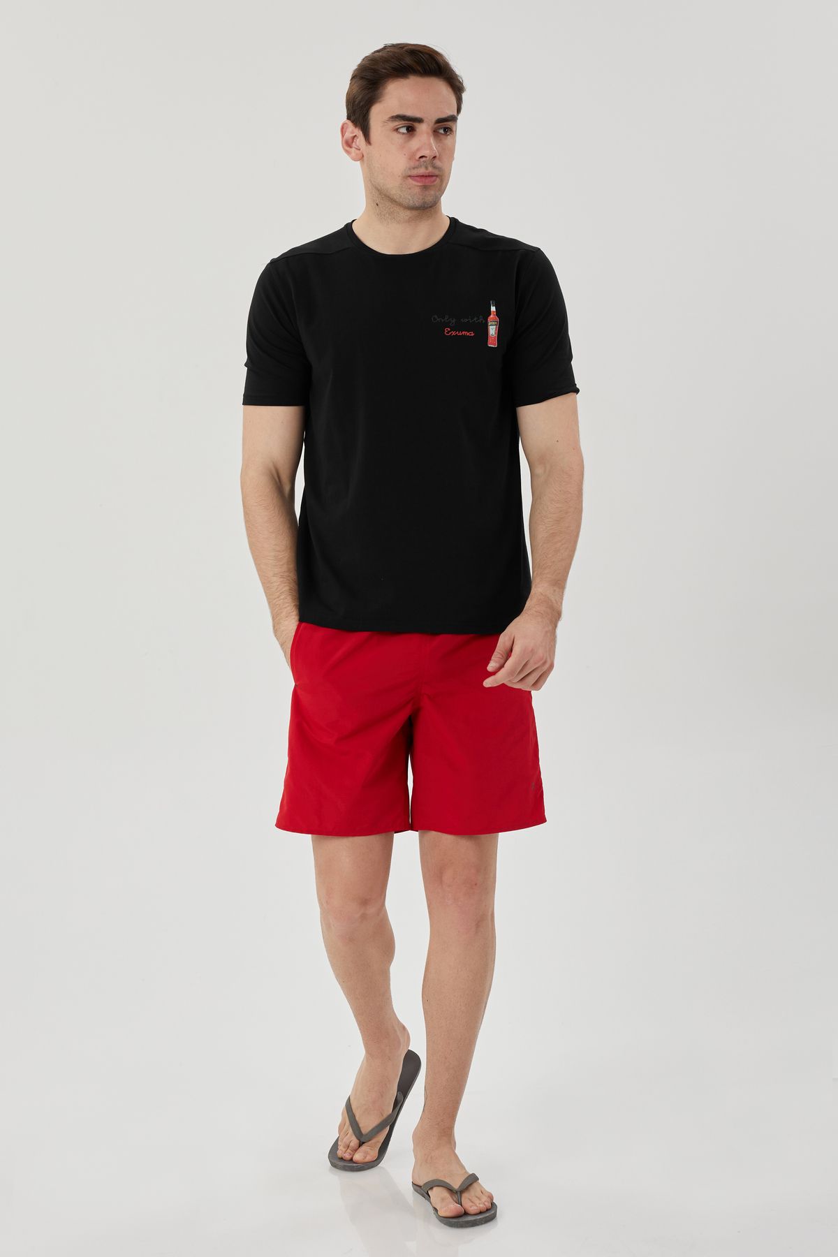 Exuma Pantaloni Scurți De Baie Pentru Bărbați - Model Masculin - M
