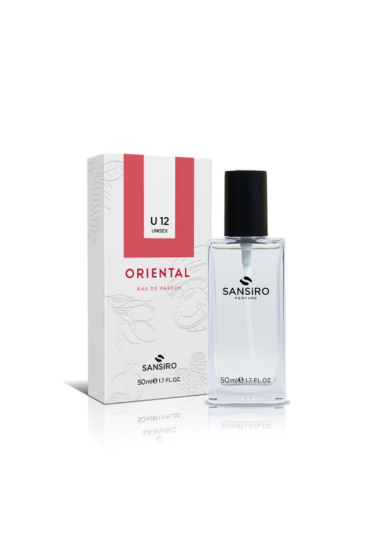 U-12 Unisex Perfume 50ml Edp Sansiro