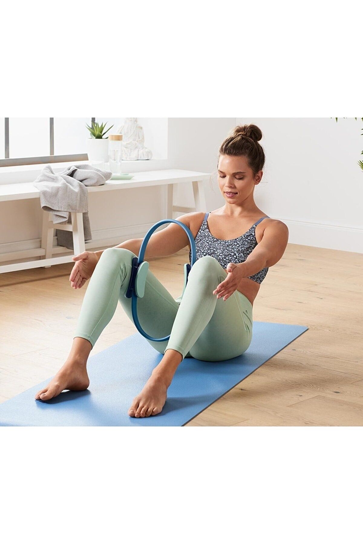 Genel Markalar 38 Cm Pilates Çemberi Pilates Halkası Spor Egzersiz Aleti Özel Tutmalı Model