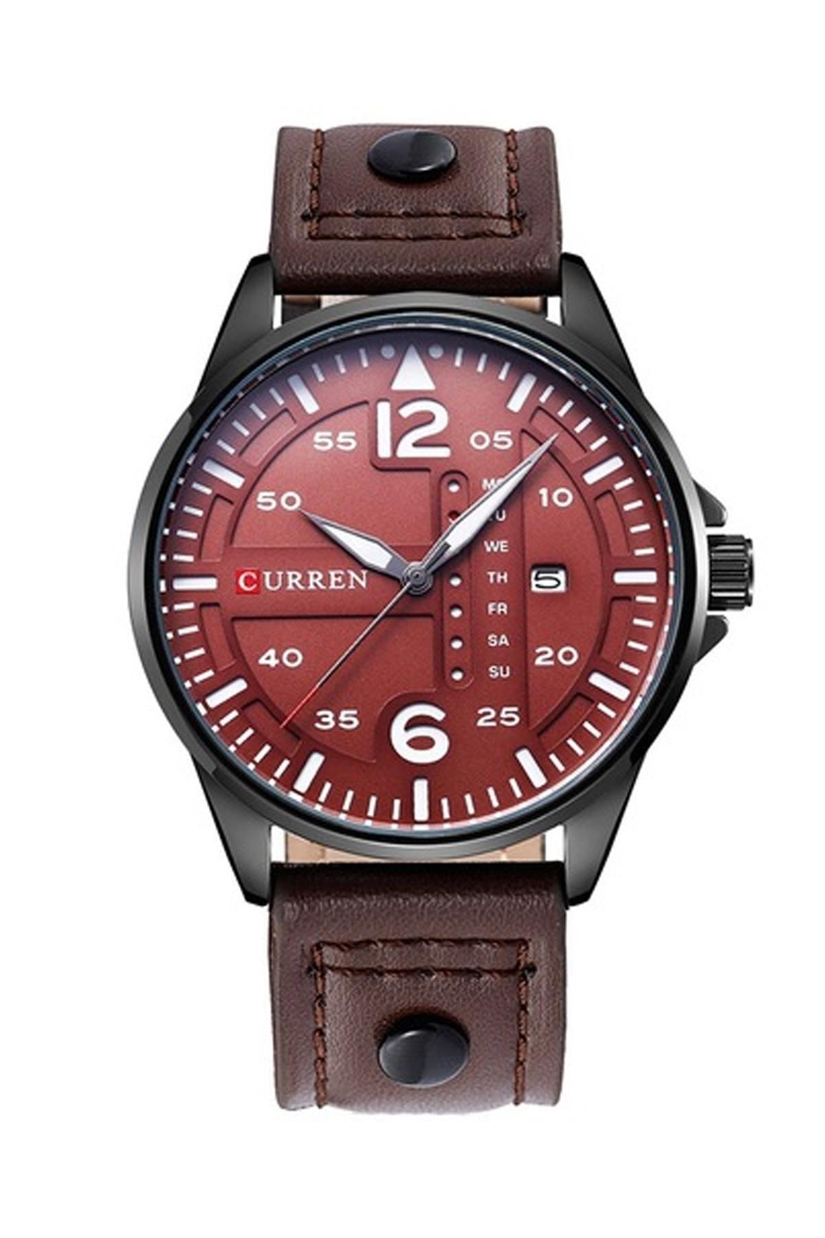 Curren 8224 Men s Casual Calendar Strap Wristwatch Trendyol