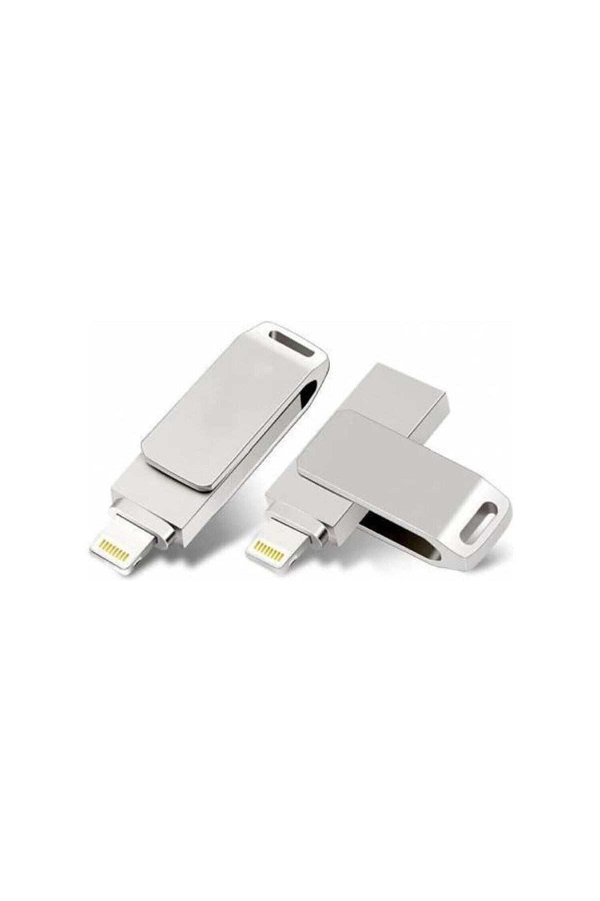 256 Gb Iphone Ve Bilgisayar Uyumlu Otg Flash Bellek Usb I Drive Ios
