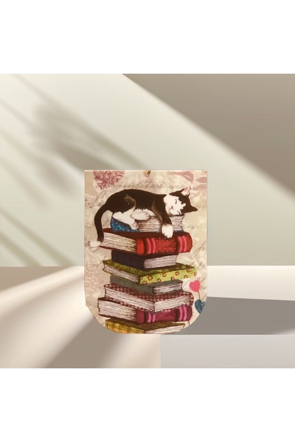 Pagos Yayınları Mıknatıslı Kitap Ayracı (4X6 cm / 350 gr. Kuşe Mat Selefon)