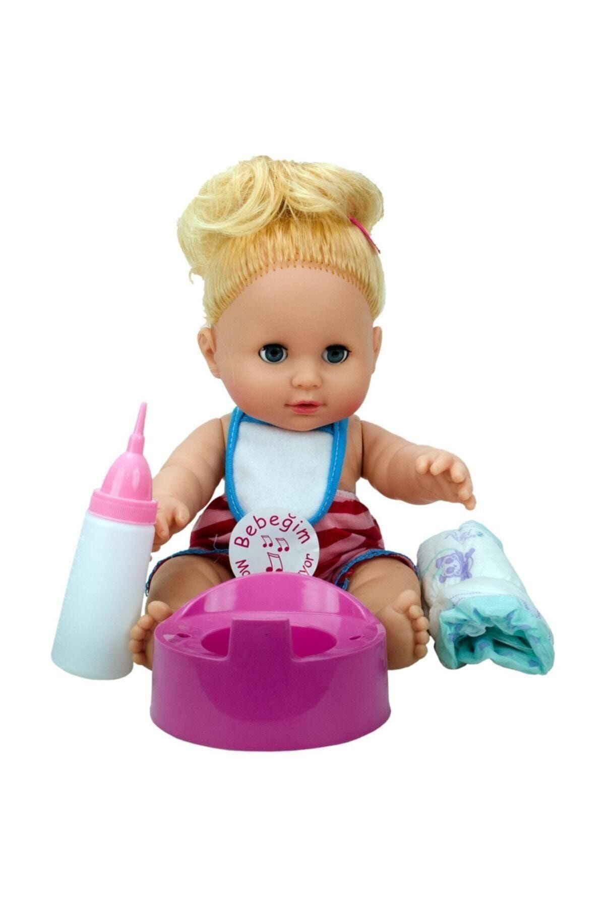Melis Altını Islatan Masal Anlatan Aksesuarlı Et Bebek 35 cm - 4