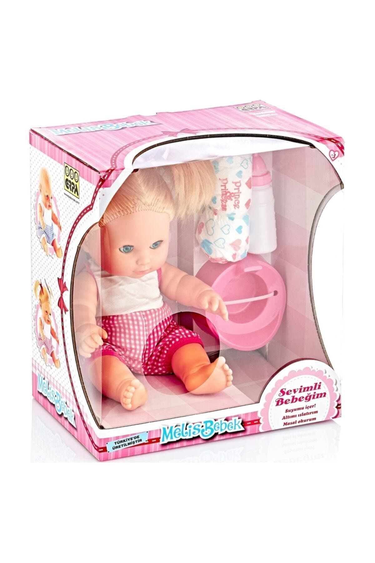 Melis Altını Islatan Masal Anlatan Aksesuarlı Et Bebek 35 cm - 2