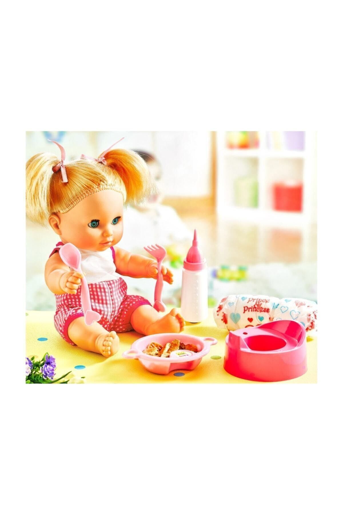 Melis Altını Islatan Masal Anlatan Aksesuarlı Et Bebek 35 cm
