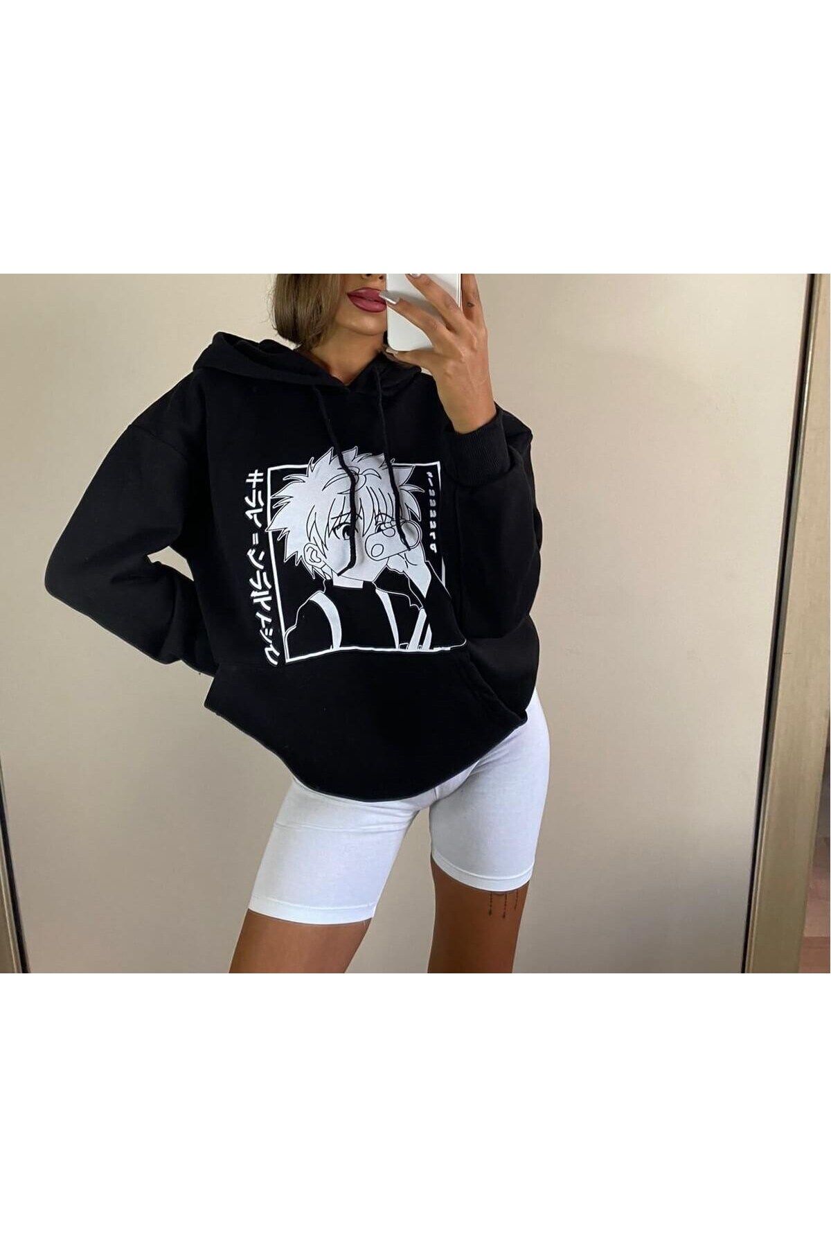 Touz Moda-Anime Kawaii Hunter X Hunter Oversize (Unisex) Hooded Hoodies 3