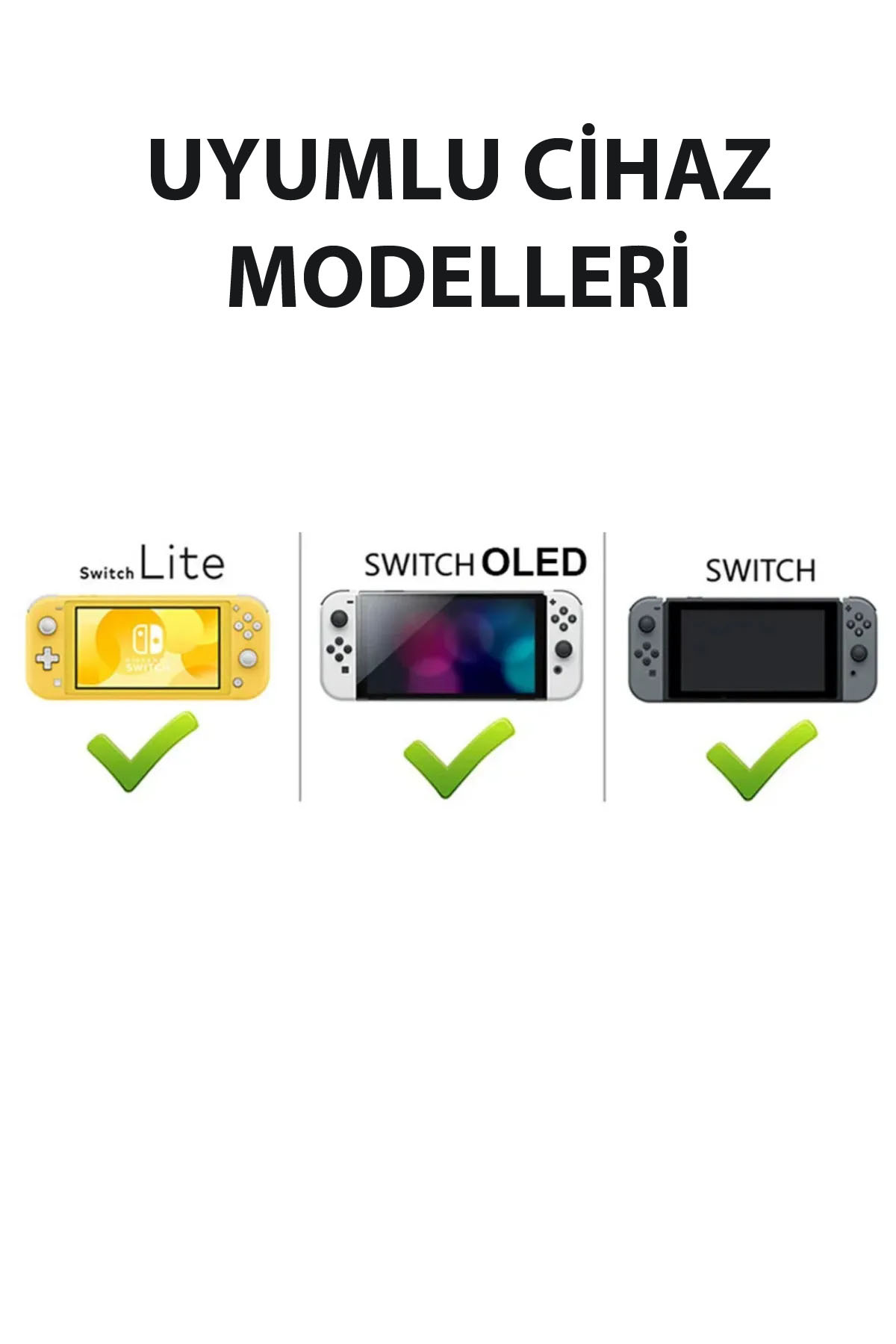 Nintendo Switch/Switch Oled /Switch Lite Uyumlu 3D Analog Koruyucu Silikon 2