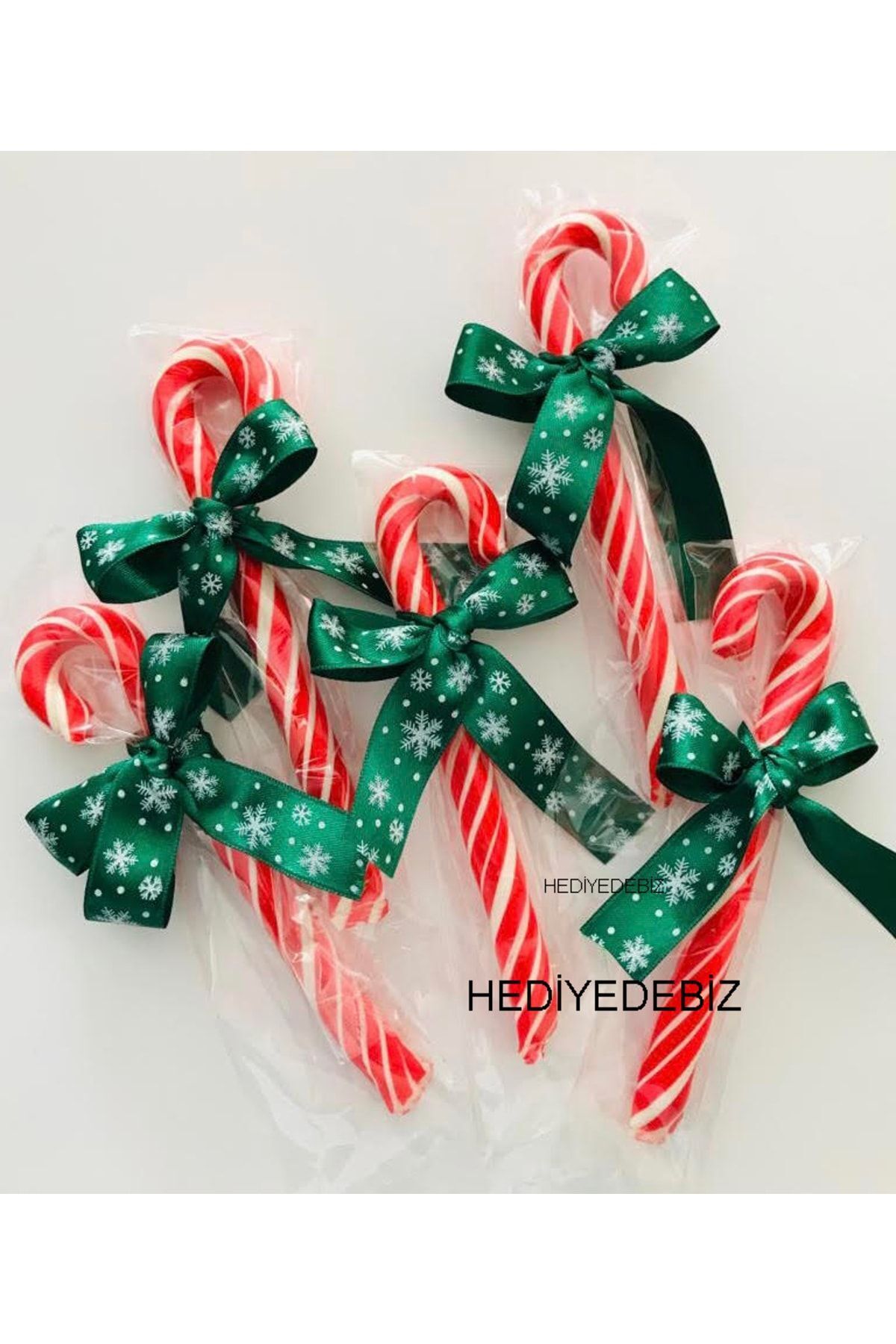 hediyedebiz Yılbaşı Baston Şeker 17 Adet