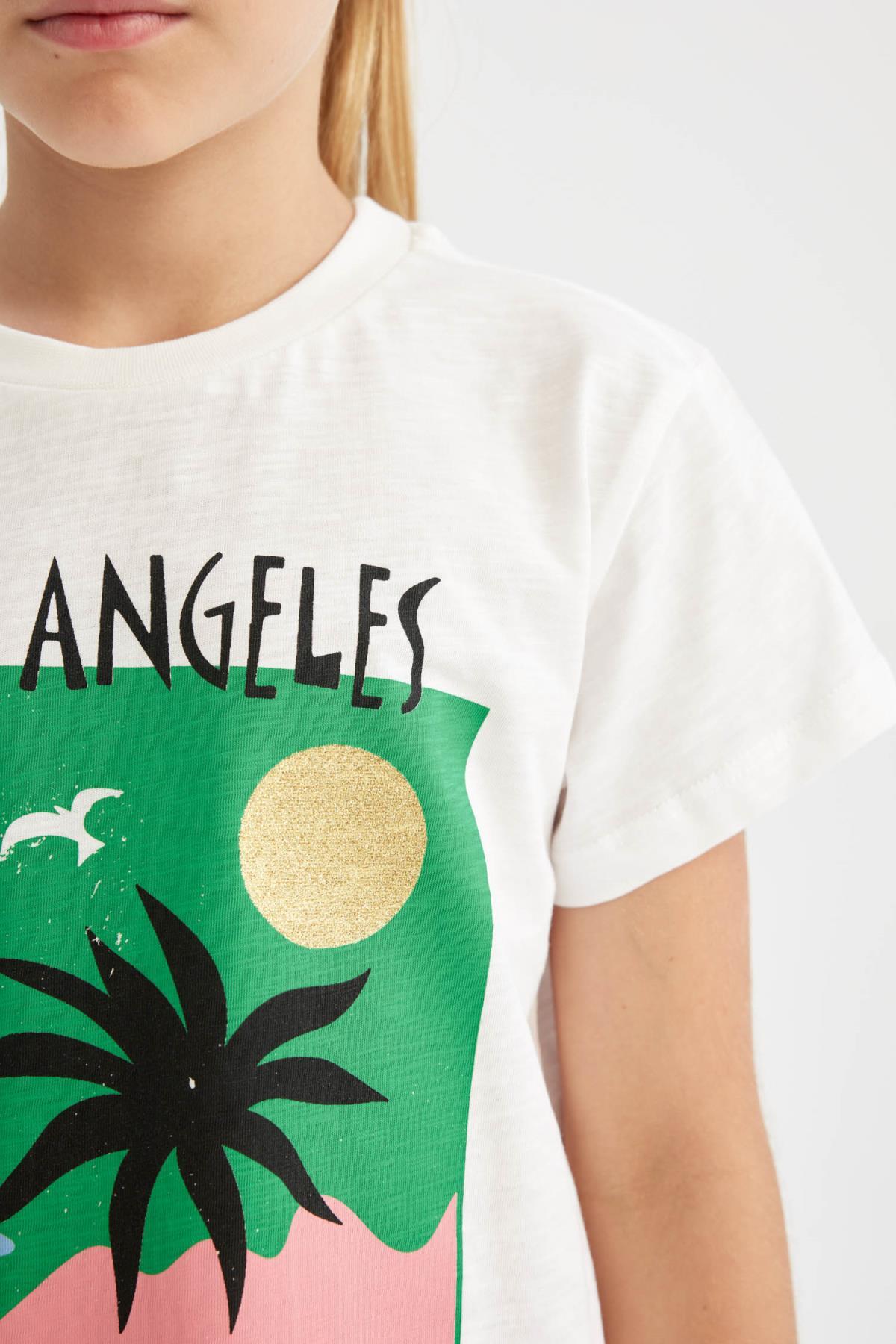 تی شرت دخترانه دفاکتو | D0868A824HS Defacto - Image 5