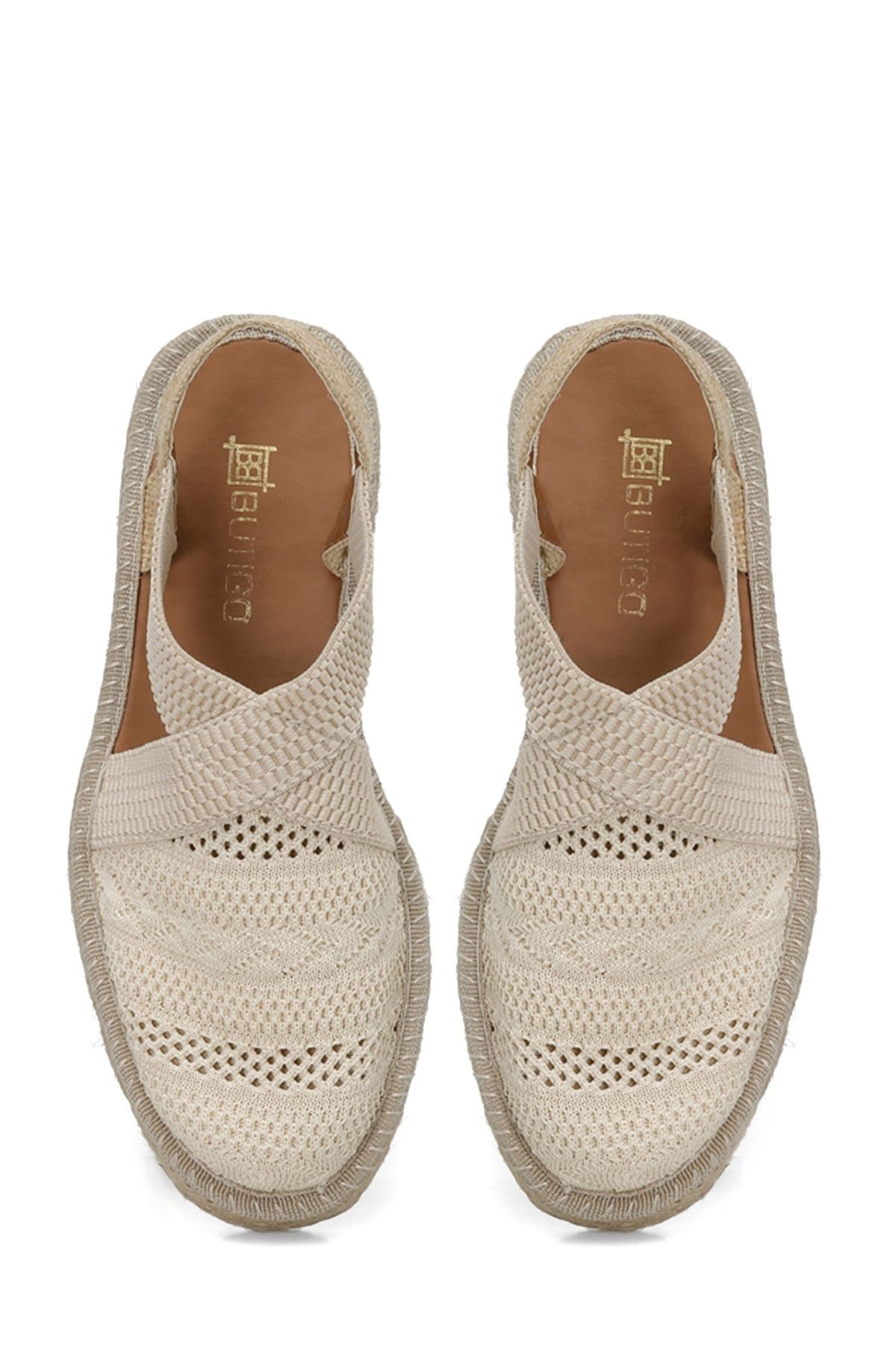 Butigo-BLOOM 4FX Beige Espadrille für Damen - Bequem und stilvoll 4