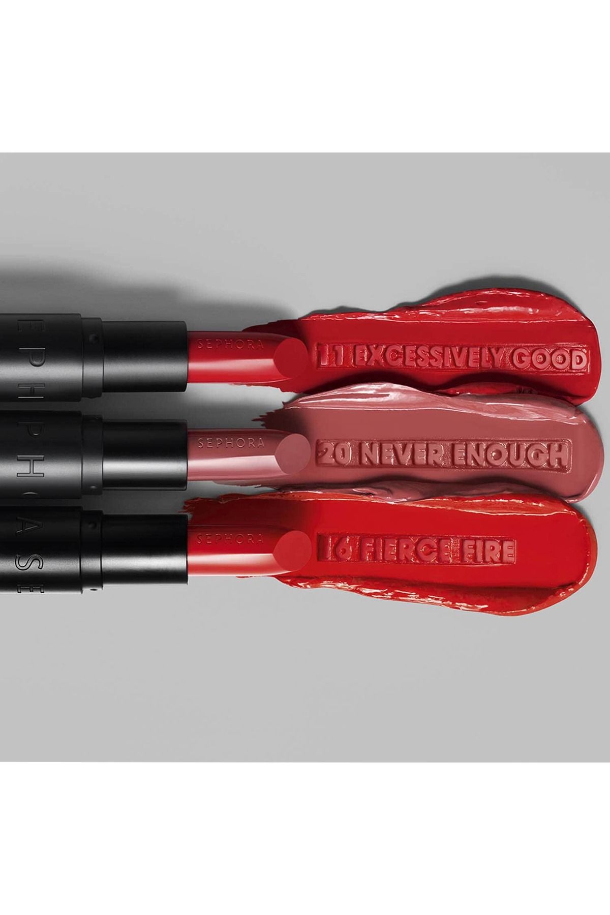 SEPHORA COLLECTION-Rouge Is Not My Name - Satin Finished Fuchsia Pink lipstick 15 Explosive Game - 3.50 G 4