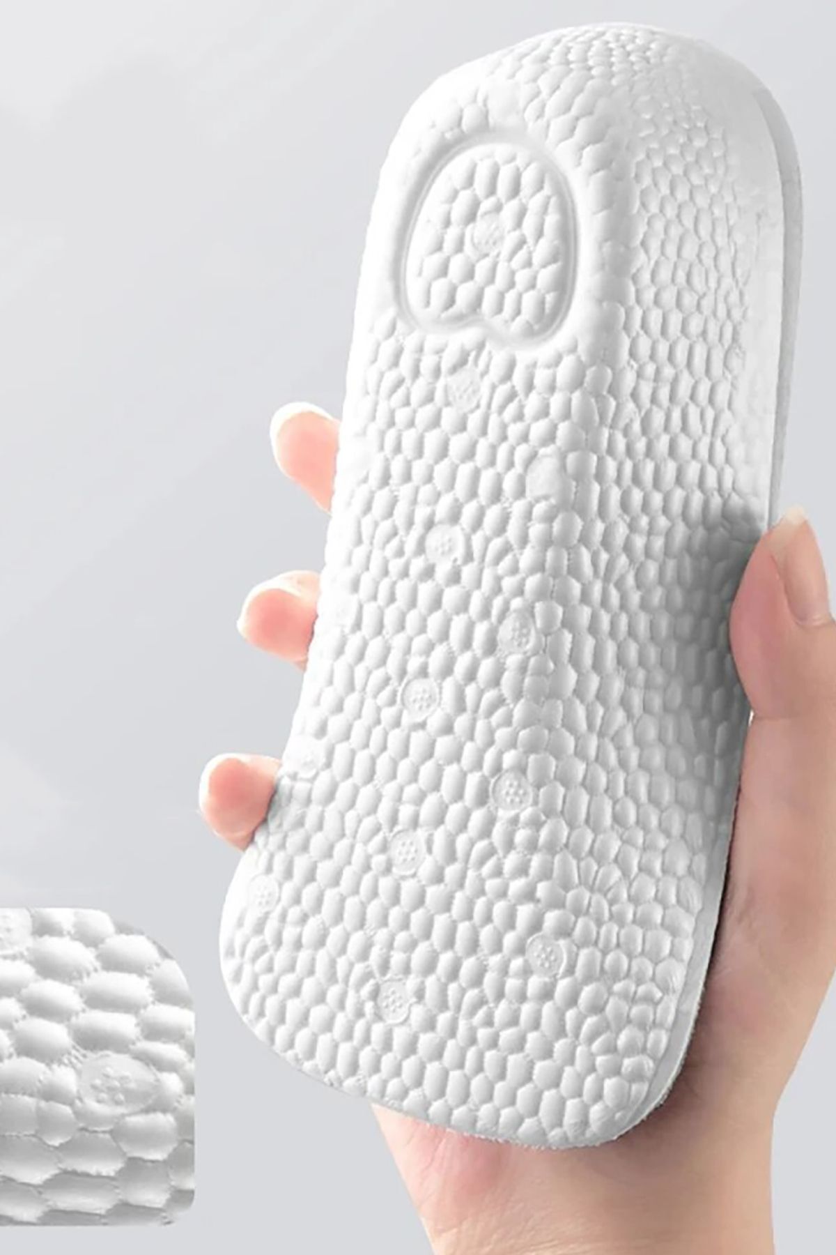 Popcorn Tabanlık 3.5 Cm Boy Yükseltici Konforlu Taban Ayakkabı Tabanı Gizli Topuk 3