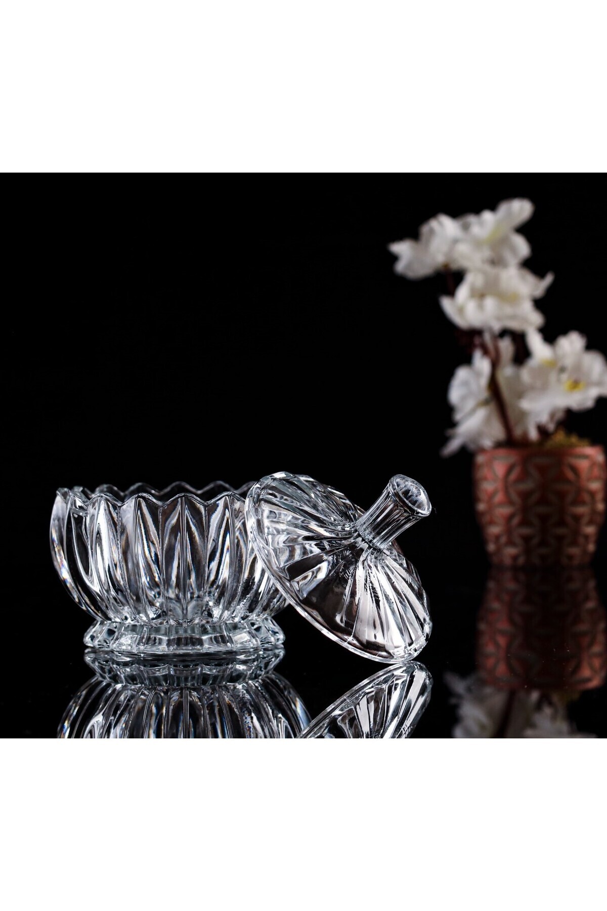 NİLÜFER HOME Cam Şekerlik