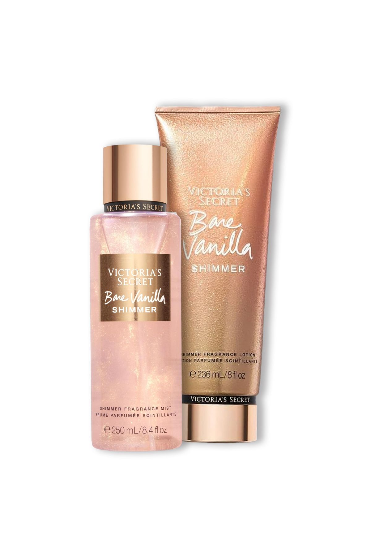 Bare Vanilla Shimmer 2'li Vücut Seti Sprey&Losyon