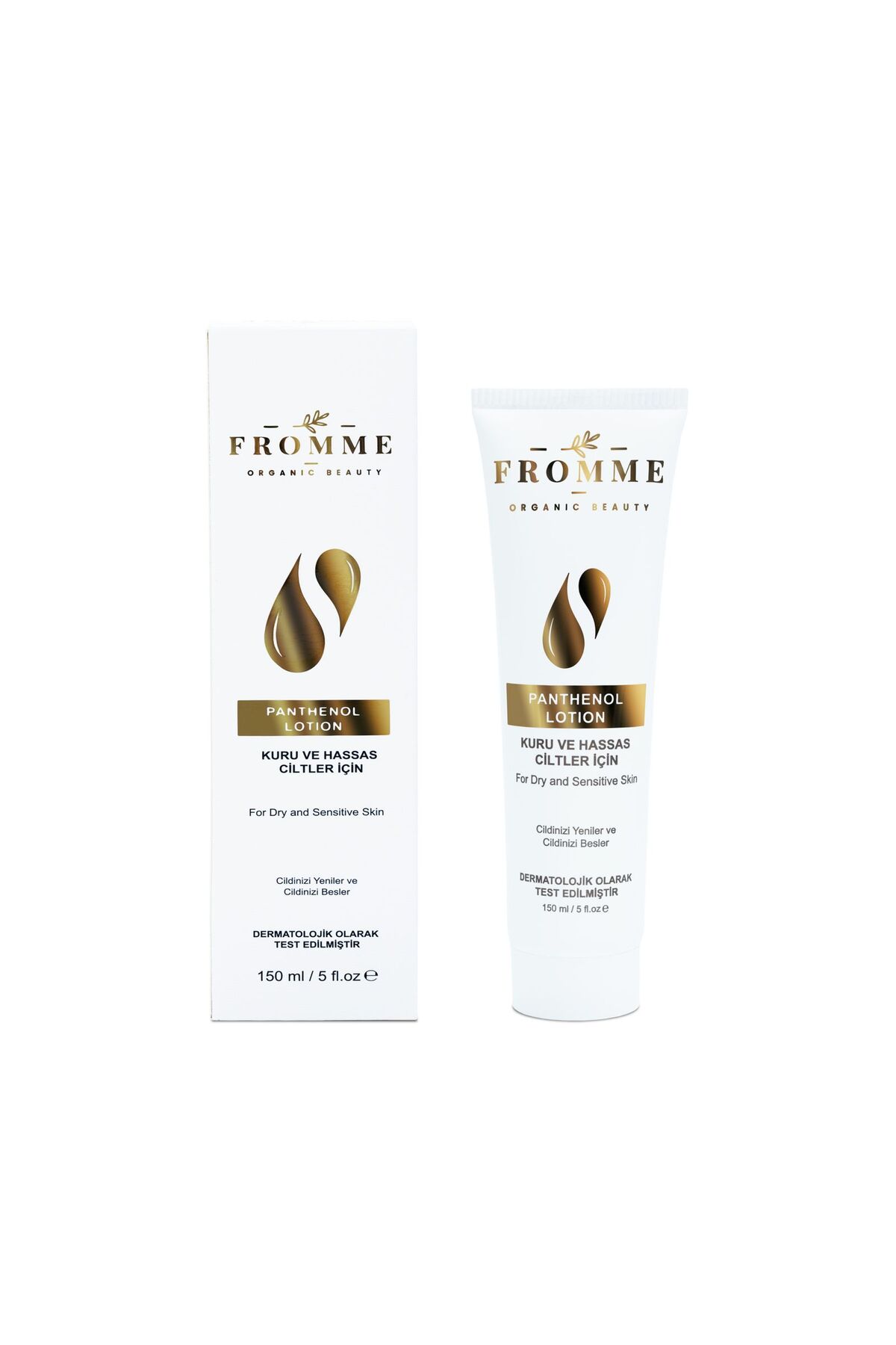 FROMME Panthenol Lotion - Comfortable Cut and Embroidered