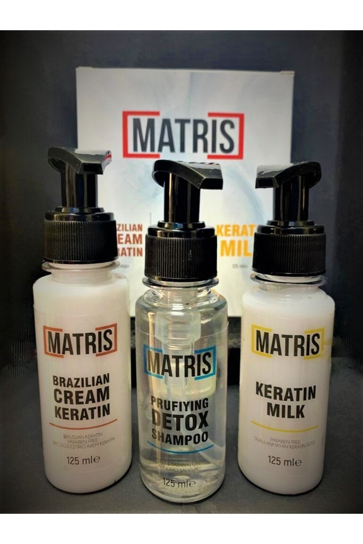 Matris 3'lü Brazilian Keratin B-tox Set — TYC00492039236