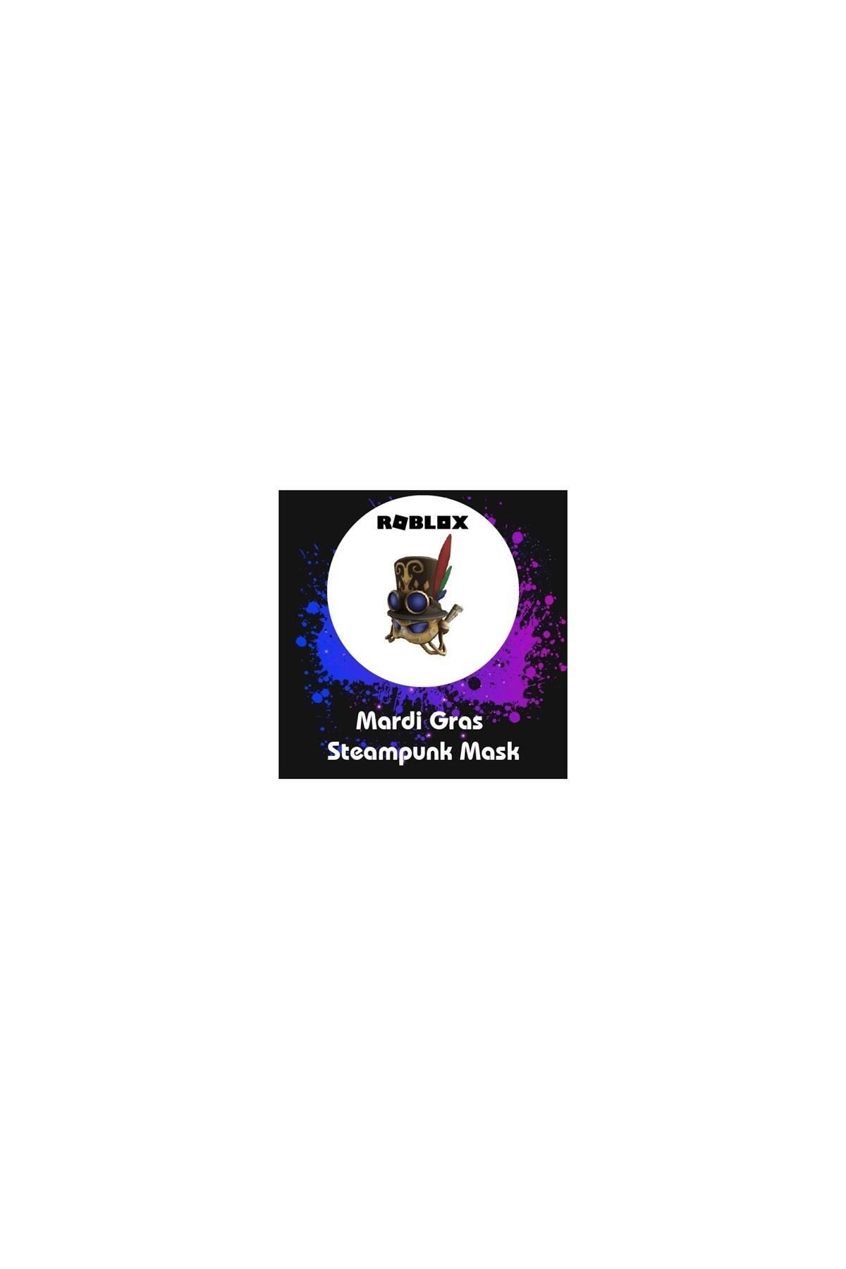 Roblox : Mardi Gras Steampunk Mask - Roblox Key