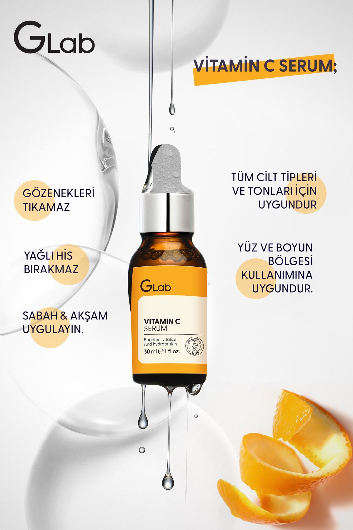 G-LAB-Vitamin C Brightening and Tone Equalizing Serum 30 ml 3