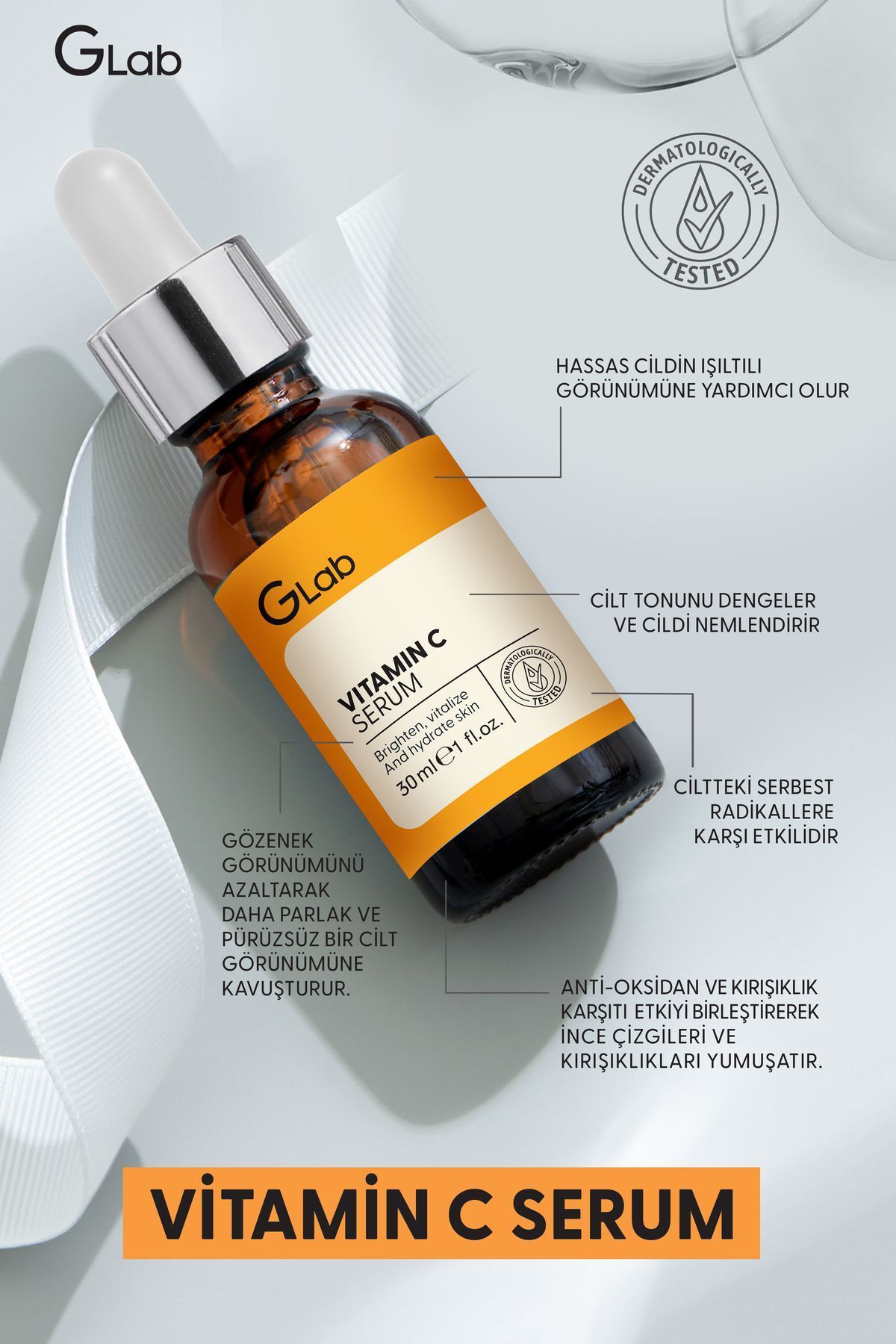 G-LAB-Vitamin C Brightening and Tone Equalizing Serum 30 ml 2