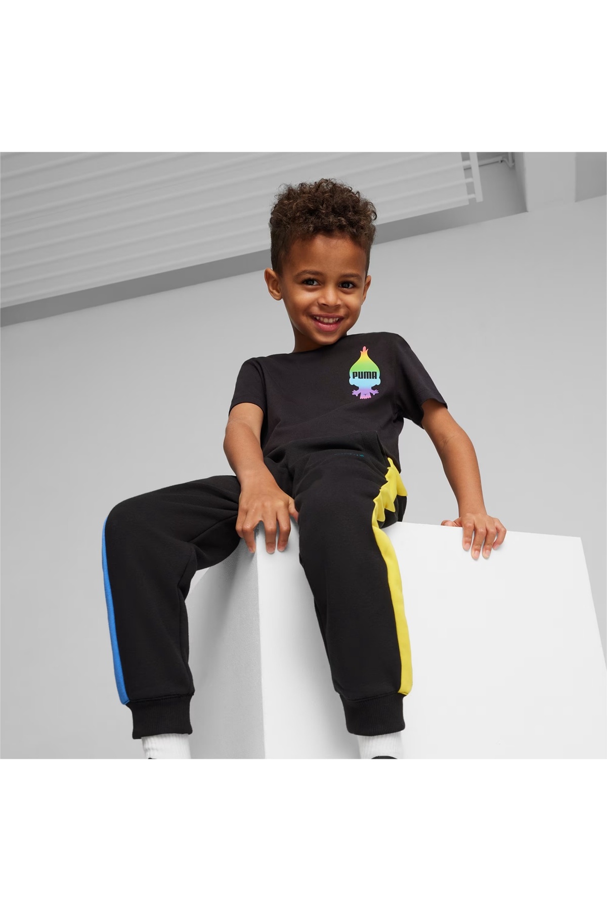 شلوار دخترانه راسته فاق نرمال | پوما Puma 62485501 - تصویر 3