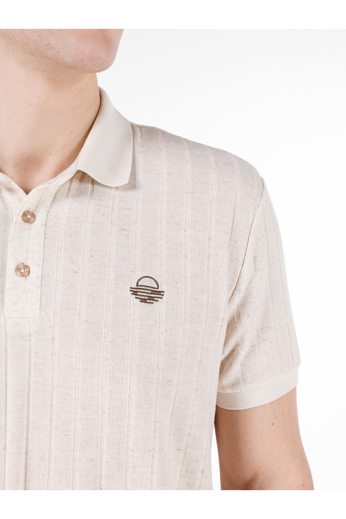 پولوشرت مردانه کولینز | .CL1069480_Q1.V1_BEI Colin’s - Image 5