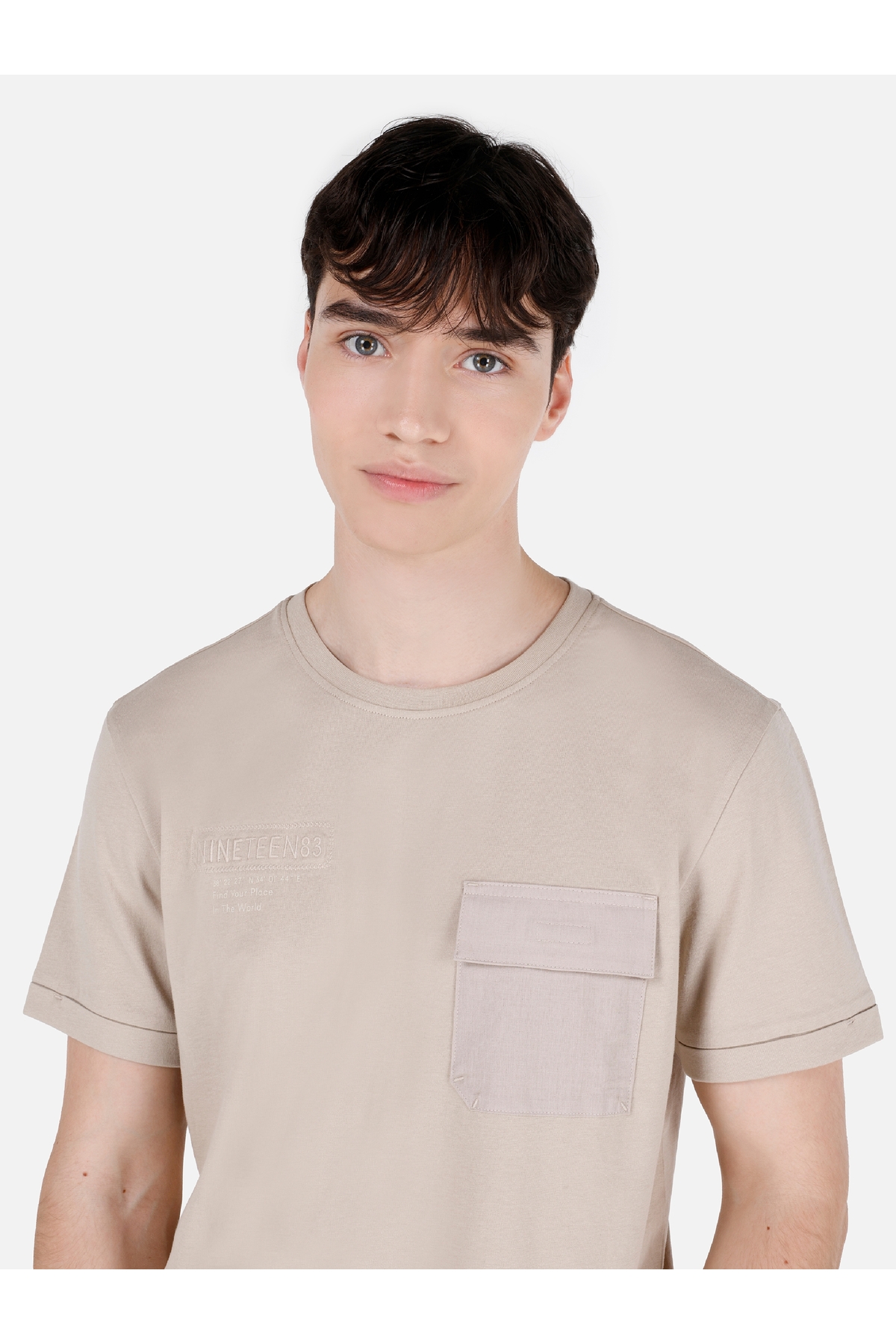 تی شرت مردانه کولینز | .CL1068837_Q1.V1_BEI Colin’s - Image 4