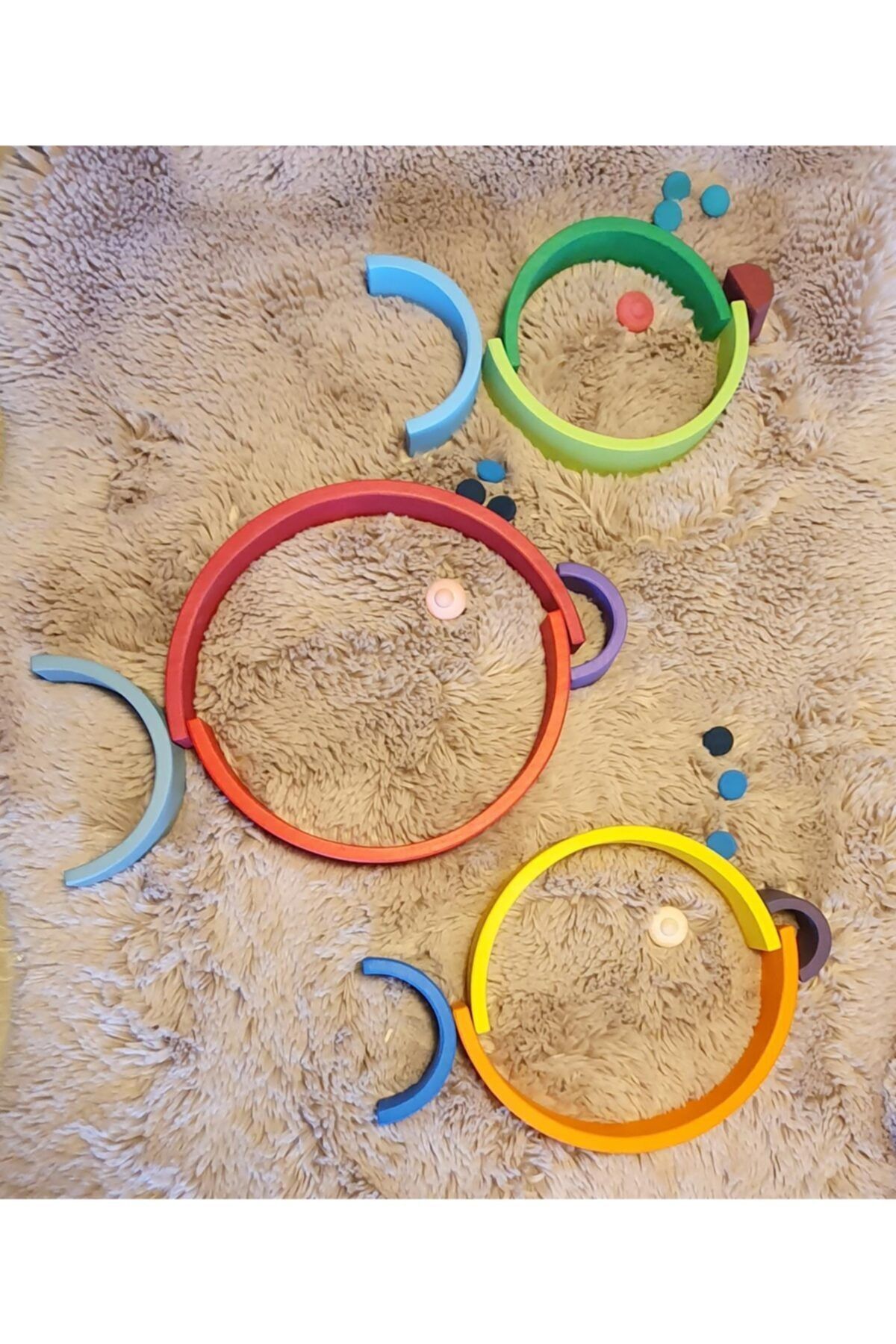 kırtkırt ahşap KirtKirt Ahsap | Waldorf Gokkusagi | 12'li | 0-6 Yas | 29 cm fotoğrafı 6 (önizleme)