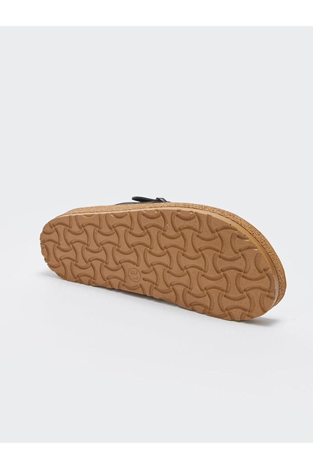 LC Waikiki-LCW STEPS Women's Suede Look Flip Flops 4