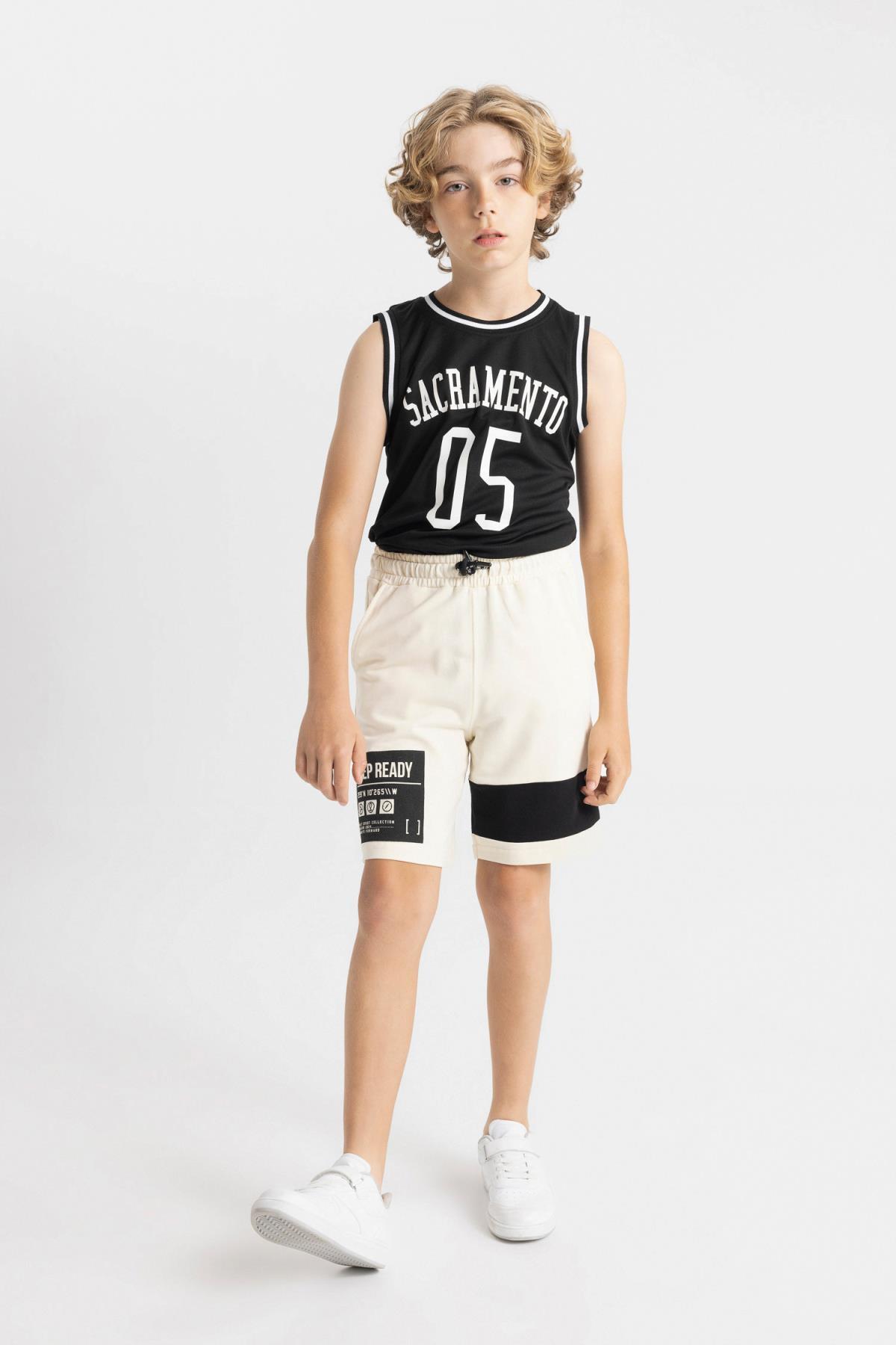 شلوارک پسرانه دفاکتو | C3729A824HS Defacto - Image 2