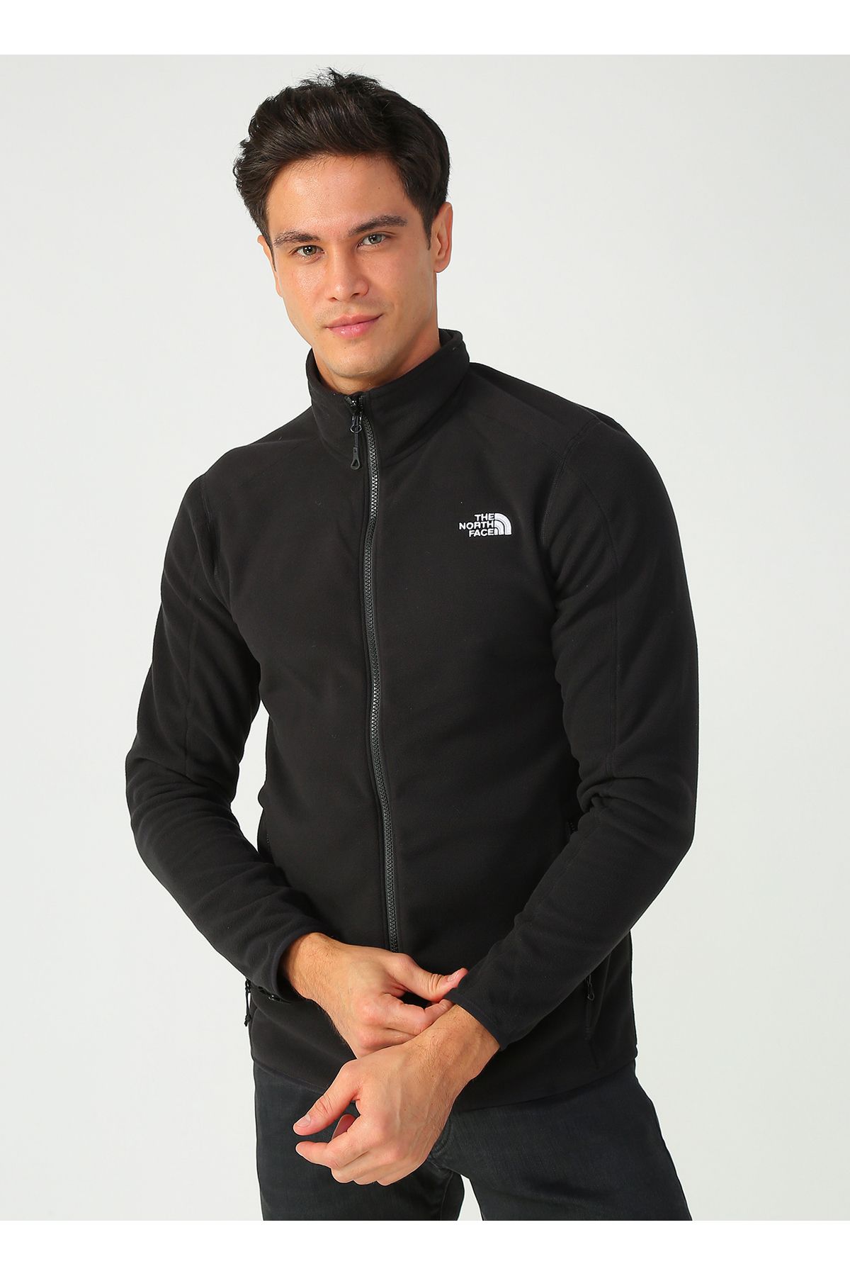 کاپشن مشکی مردانه کت سیاه پوست M Resolue Fleece Fz The North Face