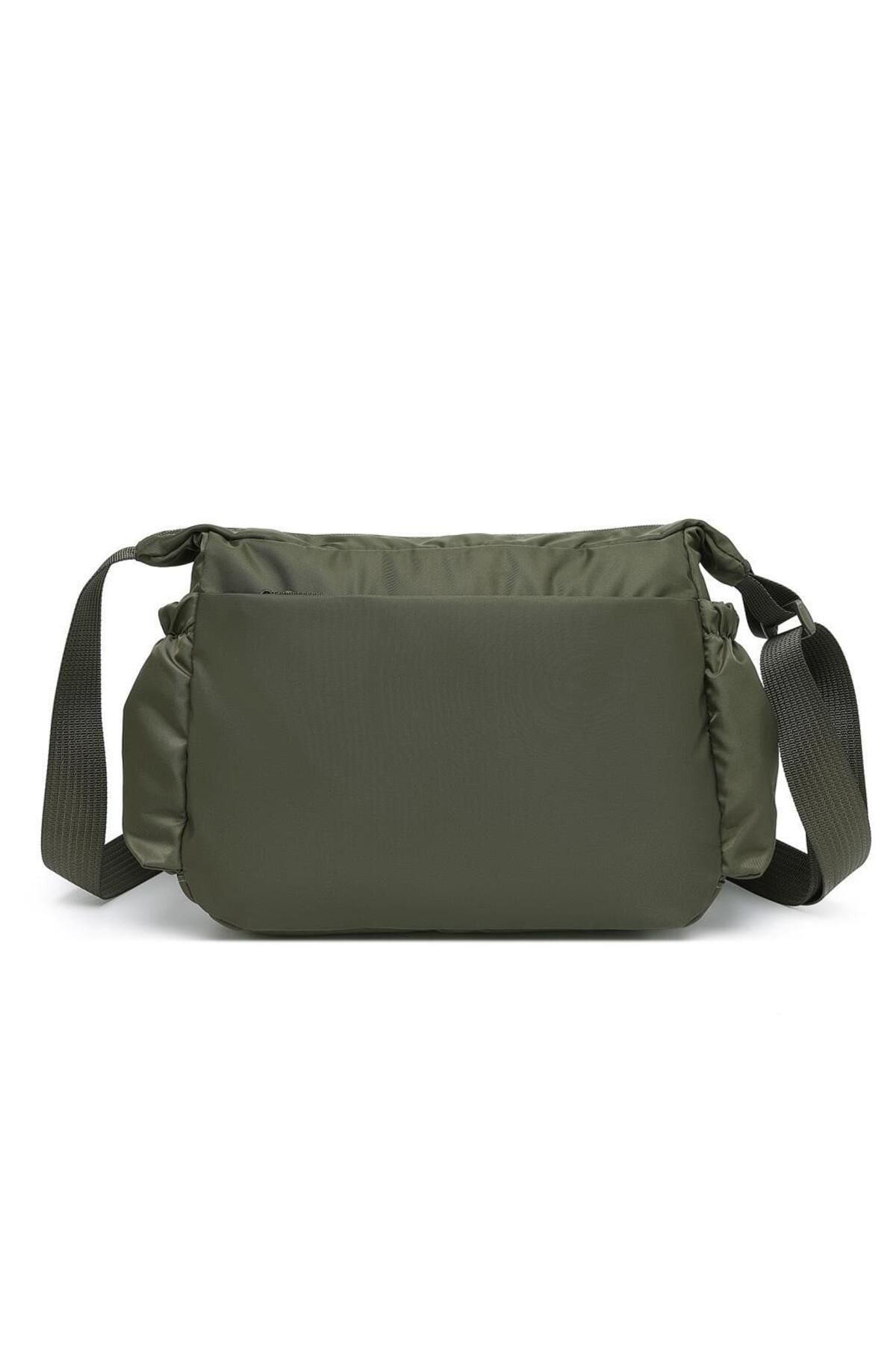 Smart Bags Yumuşak Kumaş Askılı Postacı Kadın Çantası - Yeşil
