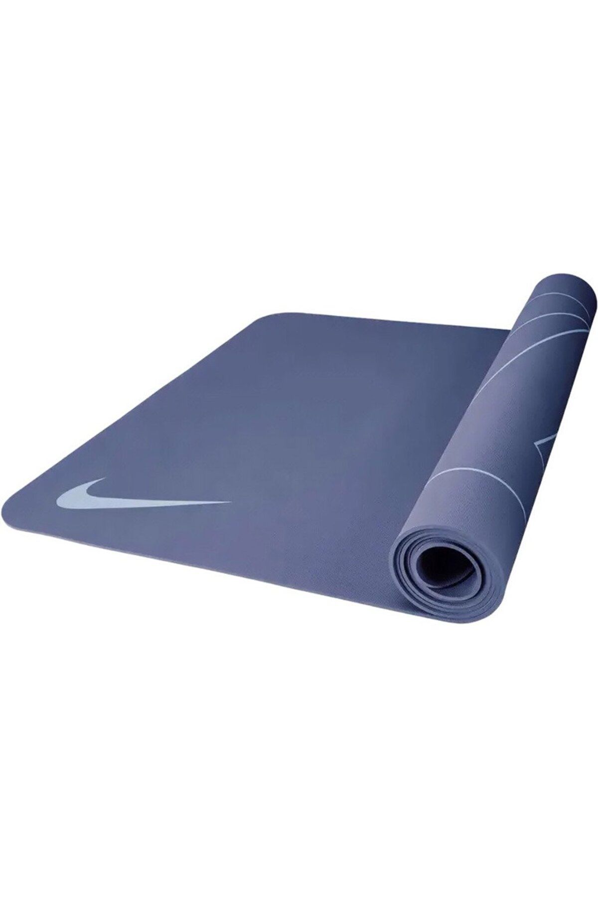 Двусторонний коврик для йоги Nike, синий, 4 мм, 22841