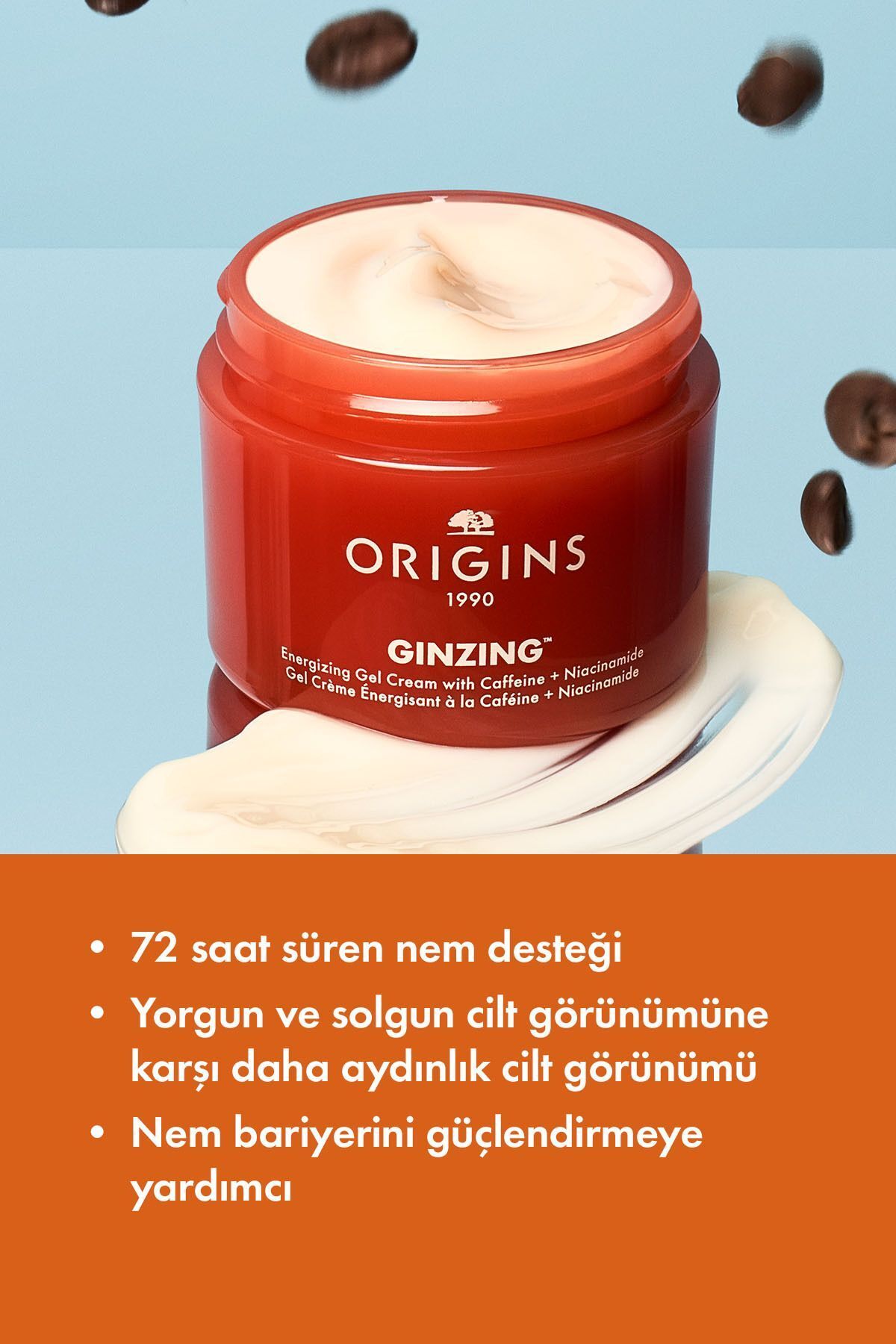مرطوب کننده ژل احیا کننده Ginzing™ با ویتامین C و نیاسینامید 30 میلی لیتر Origins