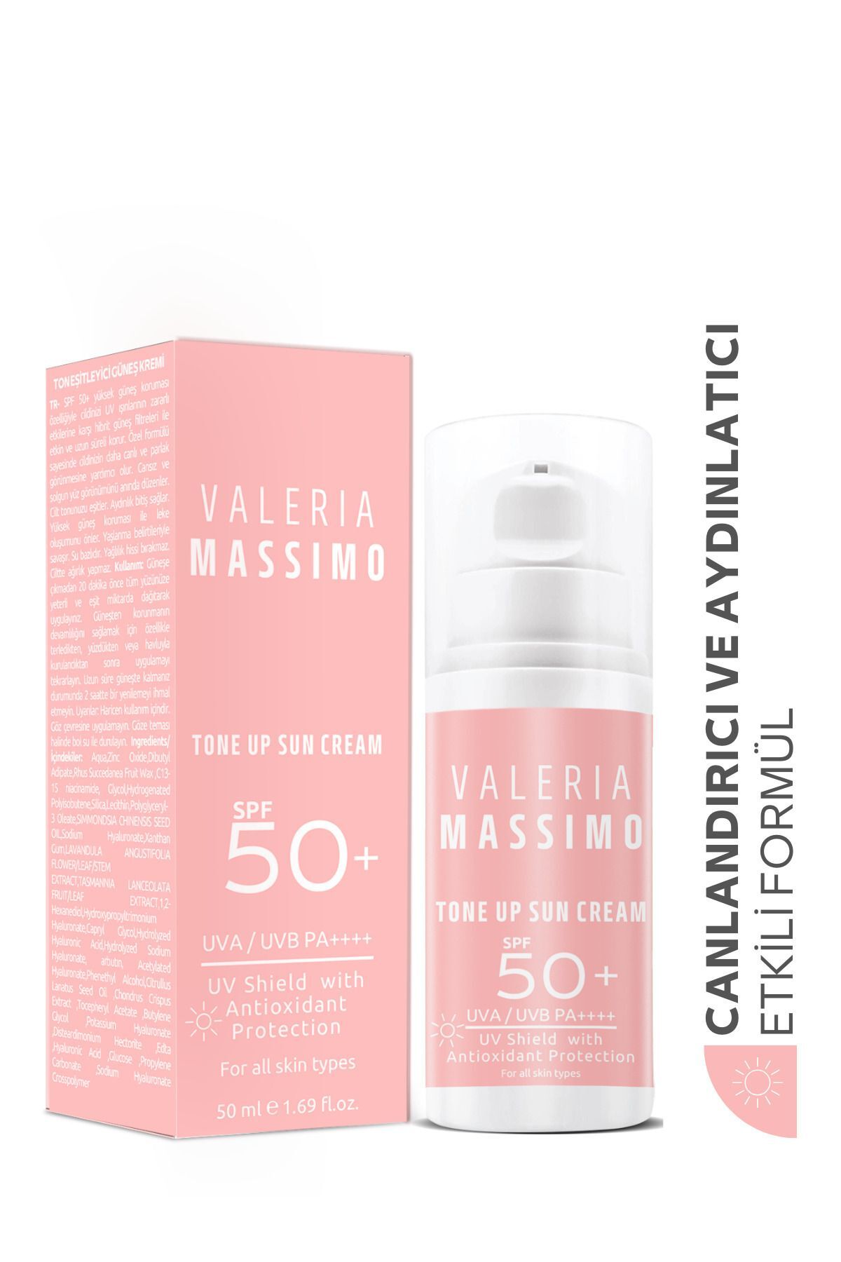 ضد آفتاب صورت   Valeria Massimo | Güneş Kremi اورجینال - تصویر 6
