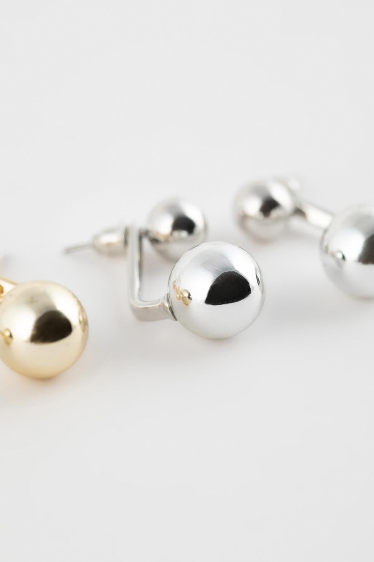 گوشواره زنانه دفاکتو | C8904AXNS Defacto - Image 3