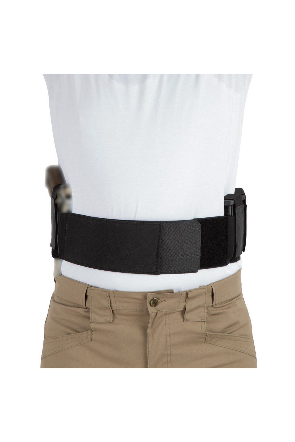 Left Handed Corset Gun Holster Khaki